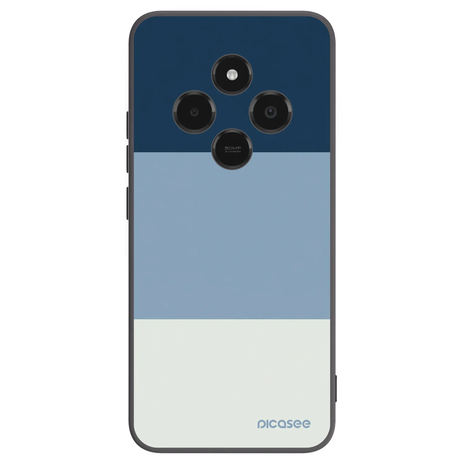 Picasee silikónový čierny obal pre Xiaomi Poco C75 - Coastal Blue