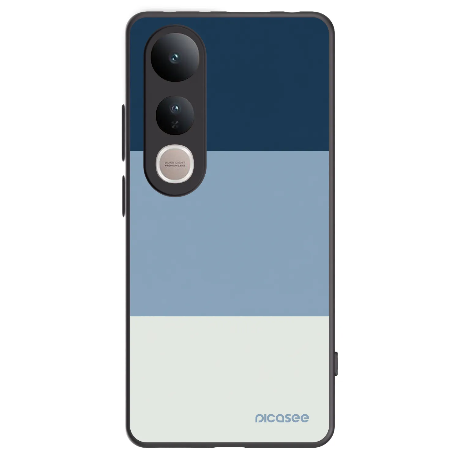 Picasee silikónový čierny obal pre Vivo V50 Lite 5G - Coastal Blue