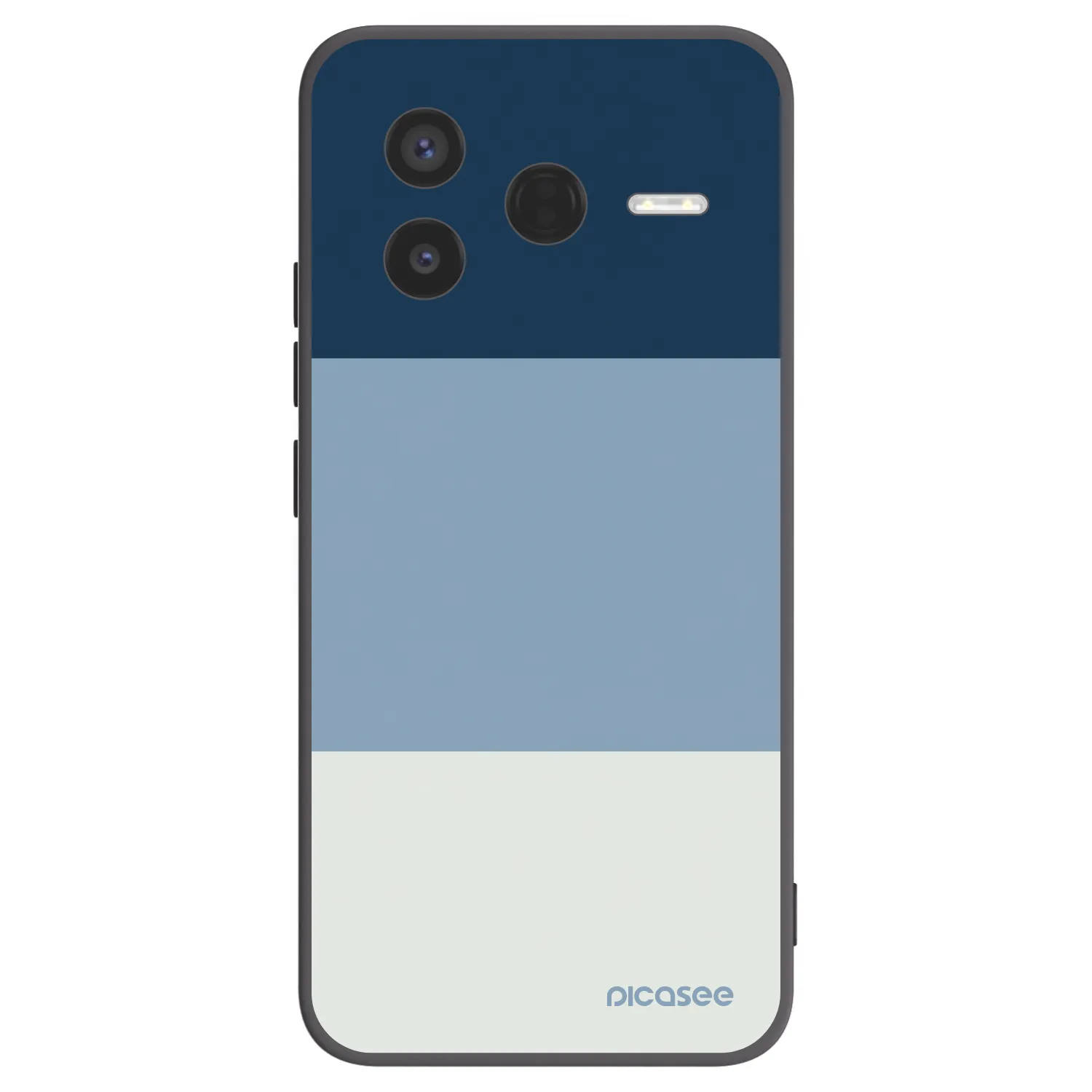Picasee silikónový čierny obal pre Xiaomi Poco F7 Pro 5G - Coastal Blue