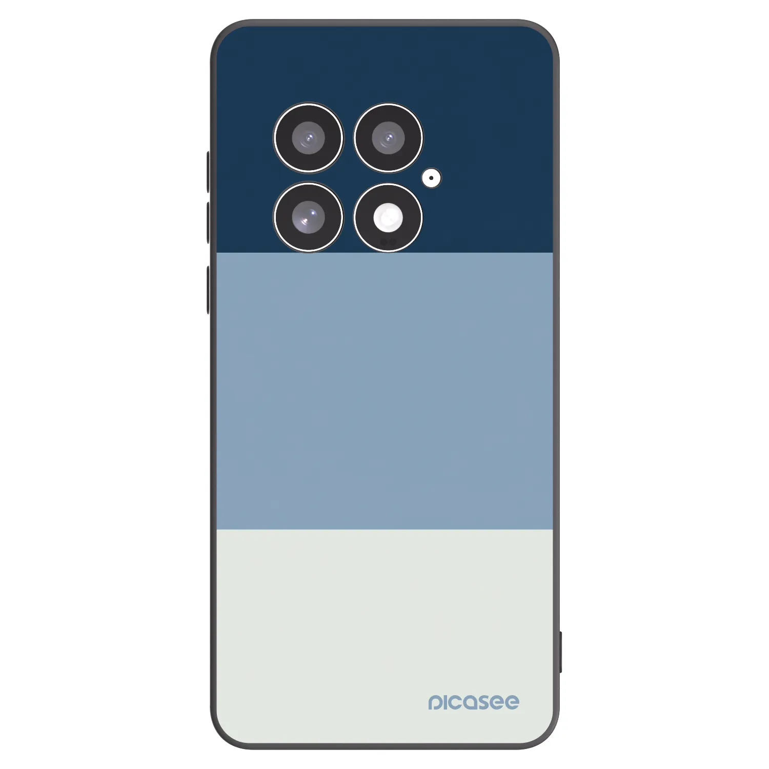 Picasee silikónový čierny obal pre OnePlus 13 5G - Coastal Blue