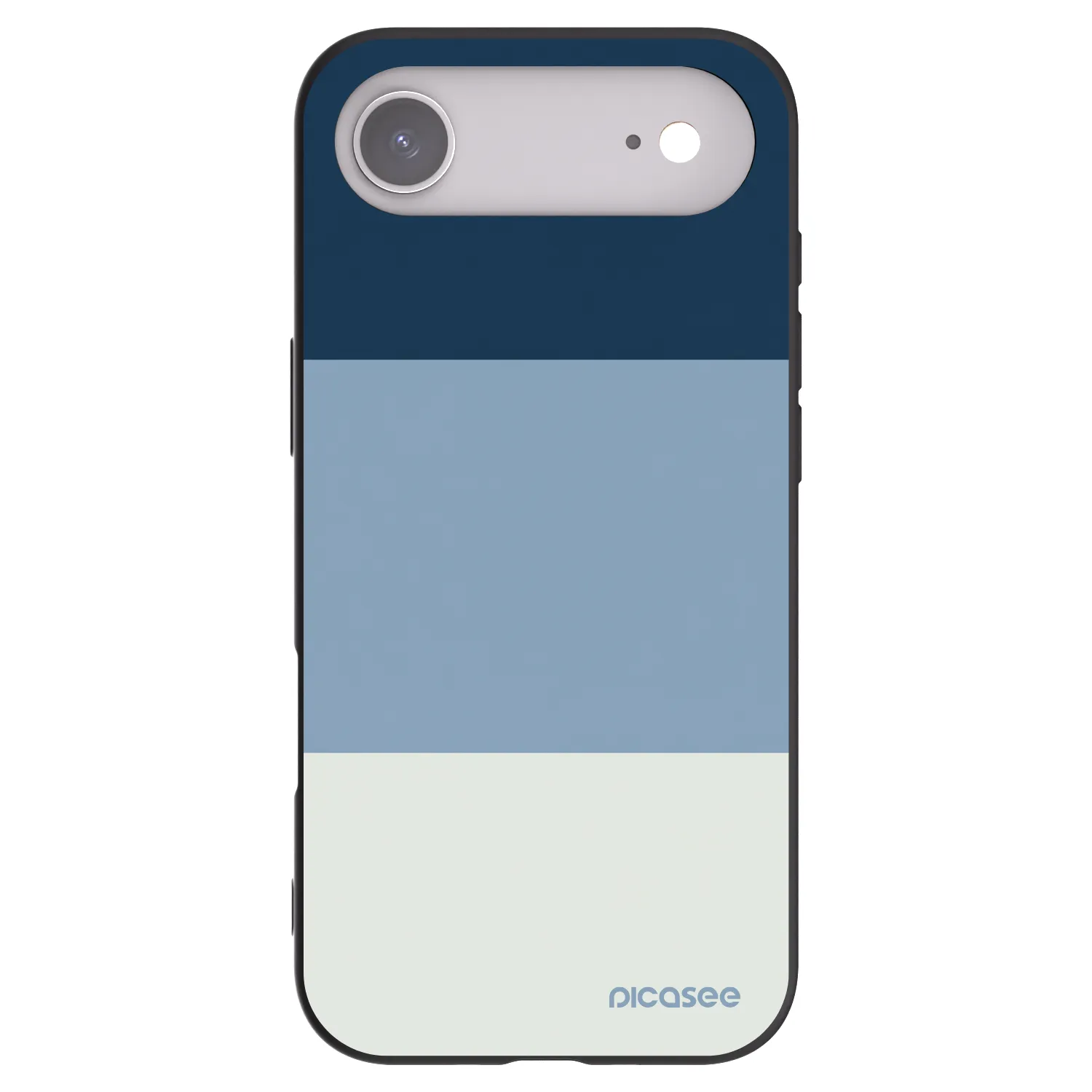 Picasee silikónový čierny obal pre Apple iPhone Air - Coastal Blue