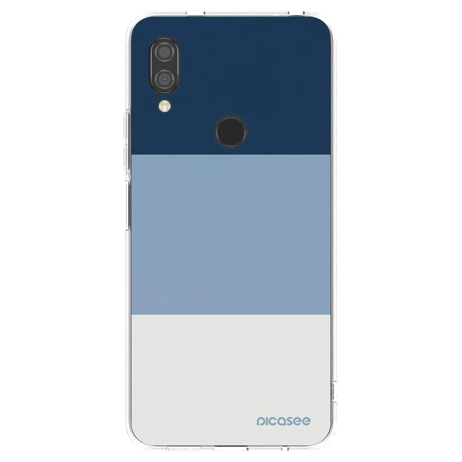 Picasee silikónový prehľadný obal pre Xiaomi Redmi 7 - Coastal Blue