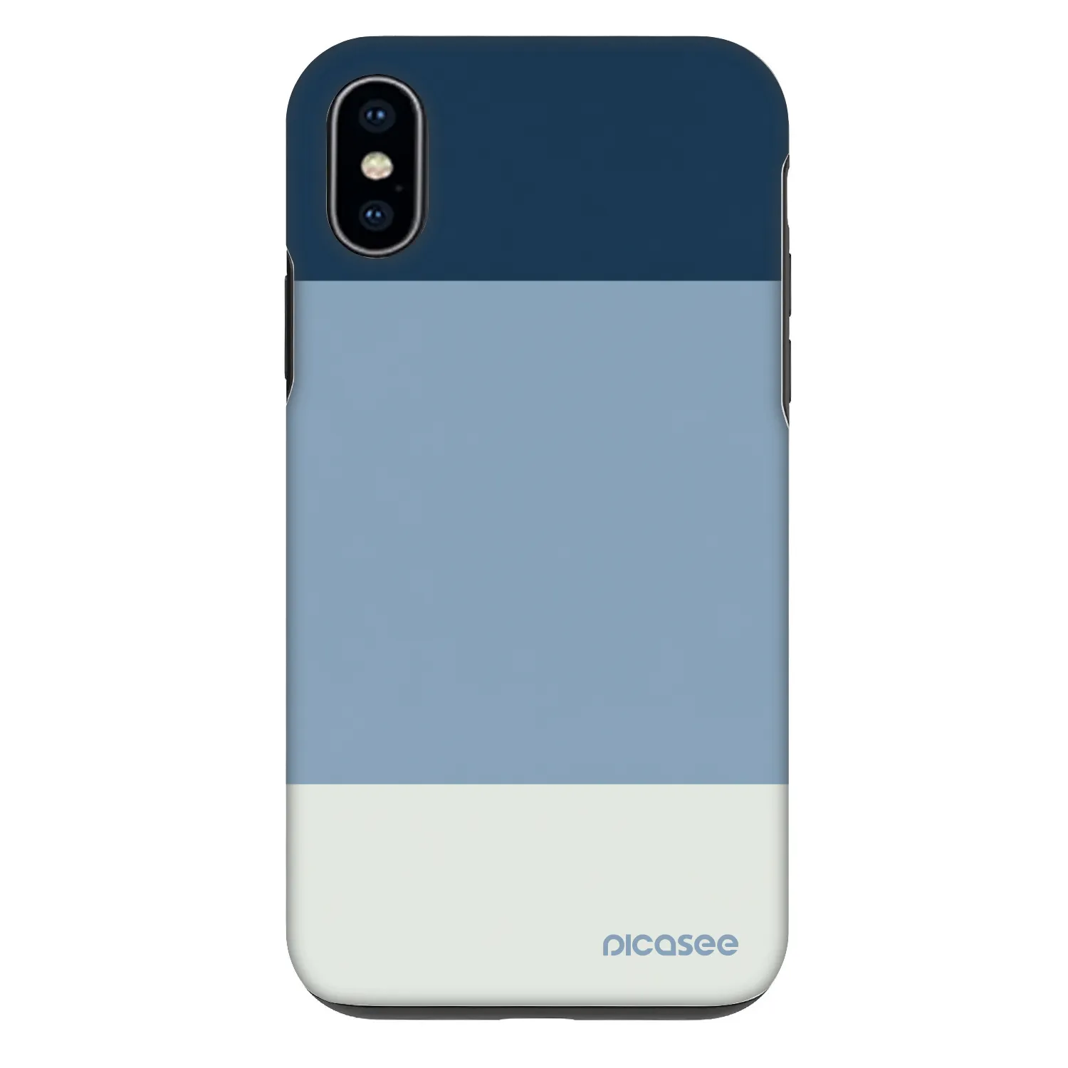 Picasee Fashion Case pre Apple iPhone X/XS - Coastal Blue