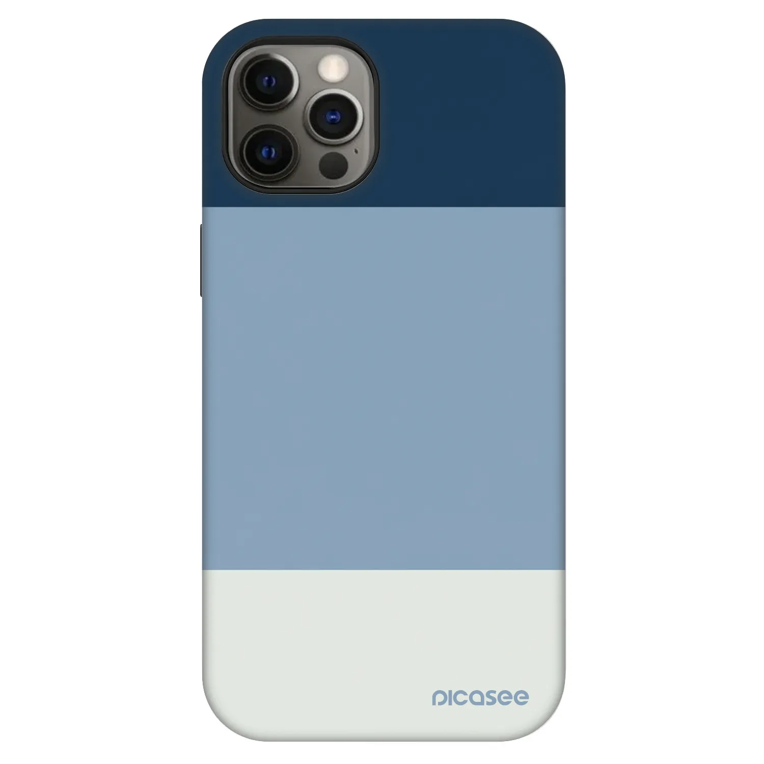 Picasee Fashion Case MagSafe pre Apple iPhone 12 Pro - Coastal Blue