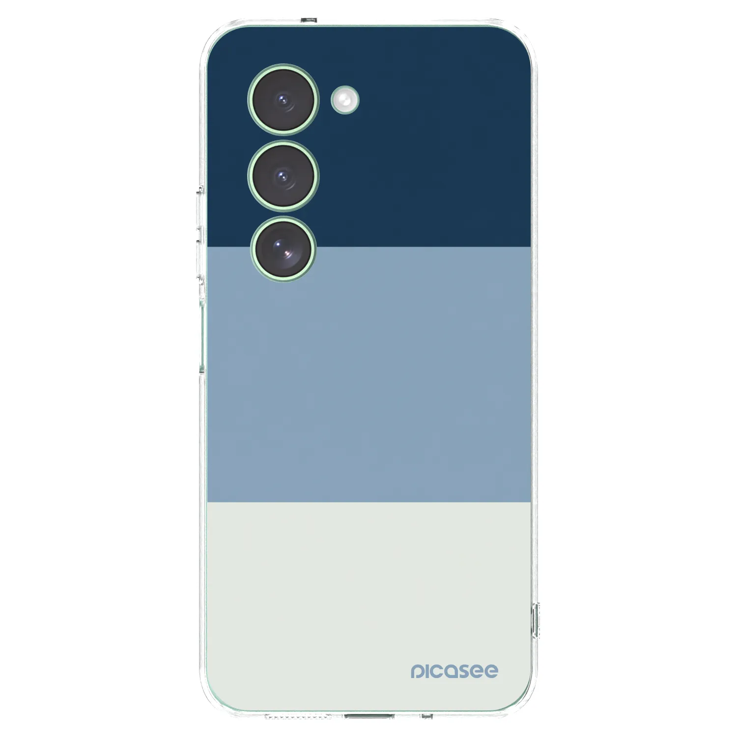 Picasee silikónový prehľadný obal pre Xiaomi Redmi 15 5G - Coastal Blue
