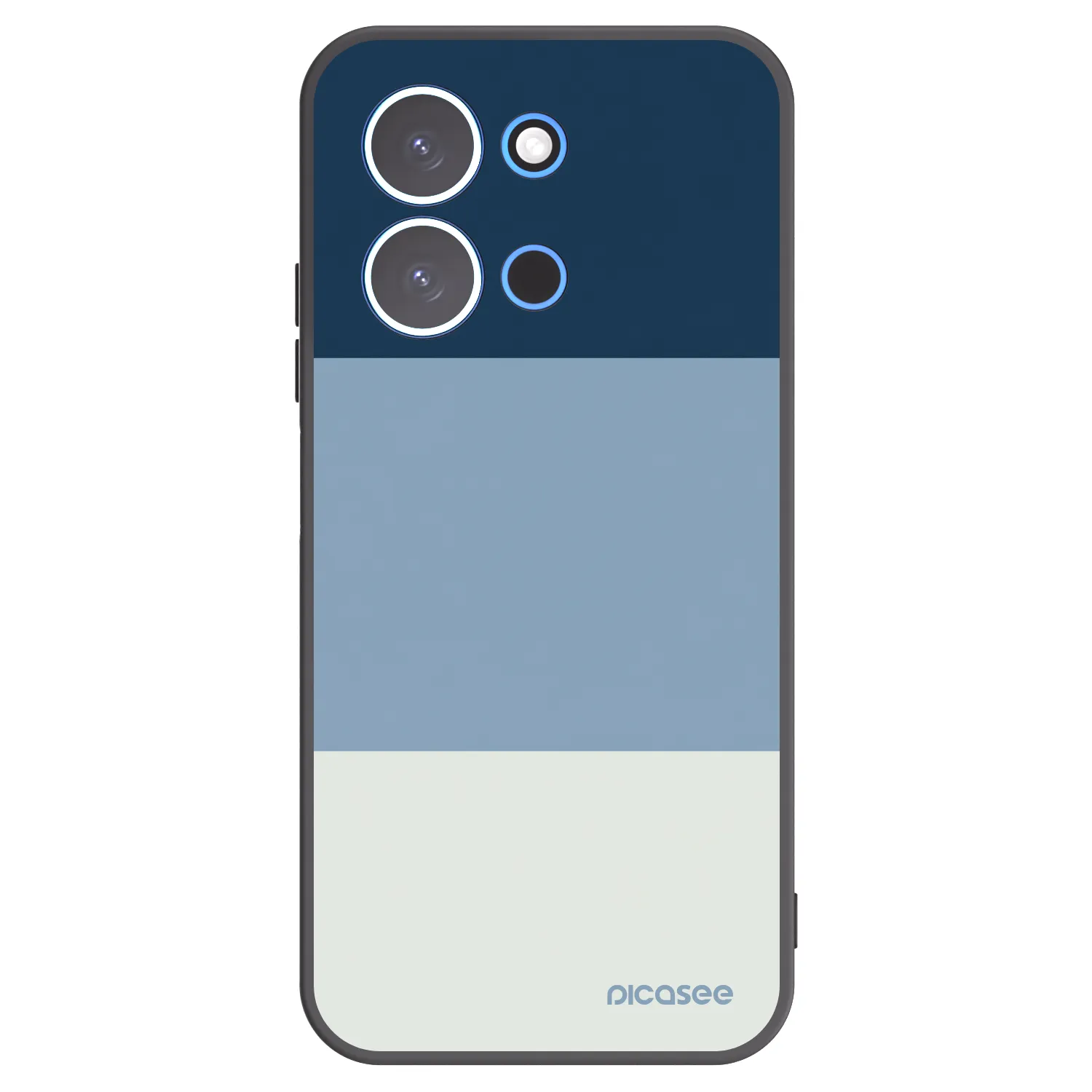Picasee silikónový čierny obal pre Xiaomi Redmi 15C 4G - Coastal Blue