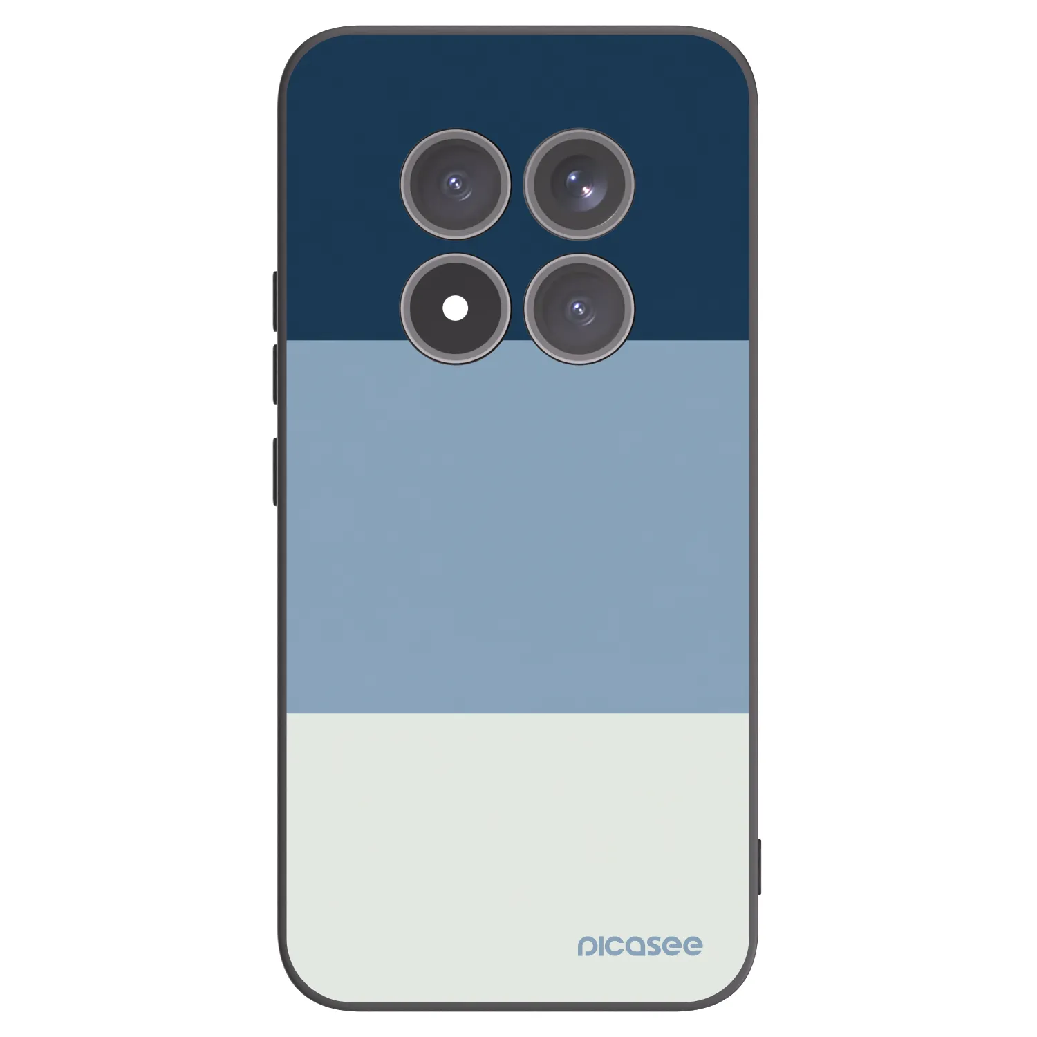 Picasee silikónový čierny obal pre Xiaomi Redmi Note 15 Pro+ - Coastal Blue
