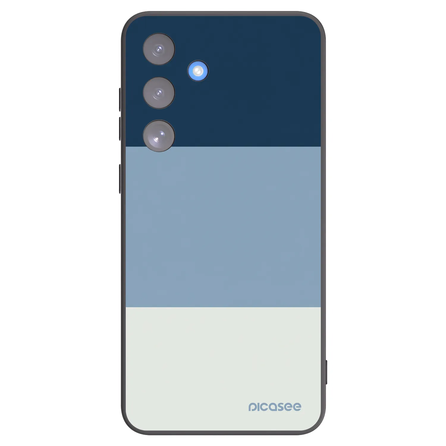 Picasee silikónový čierny obal pre Samsung Galaxy S25 FE 5G - Coastal Blue