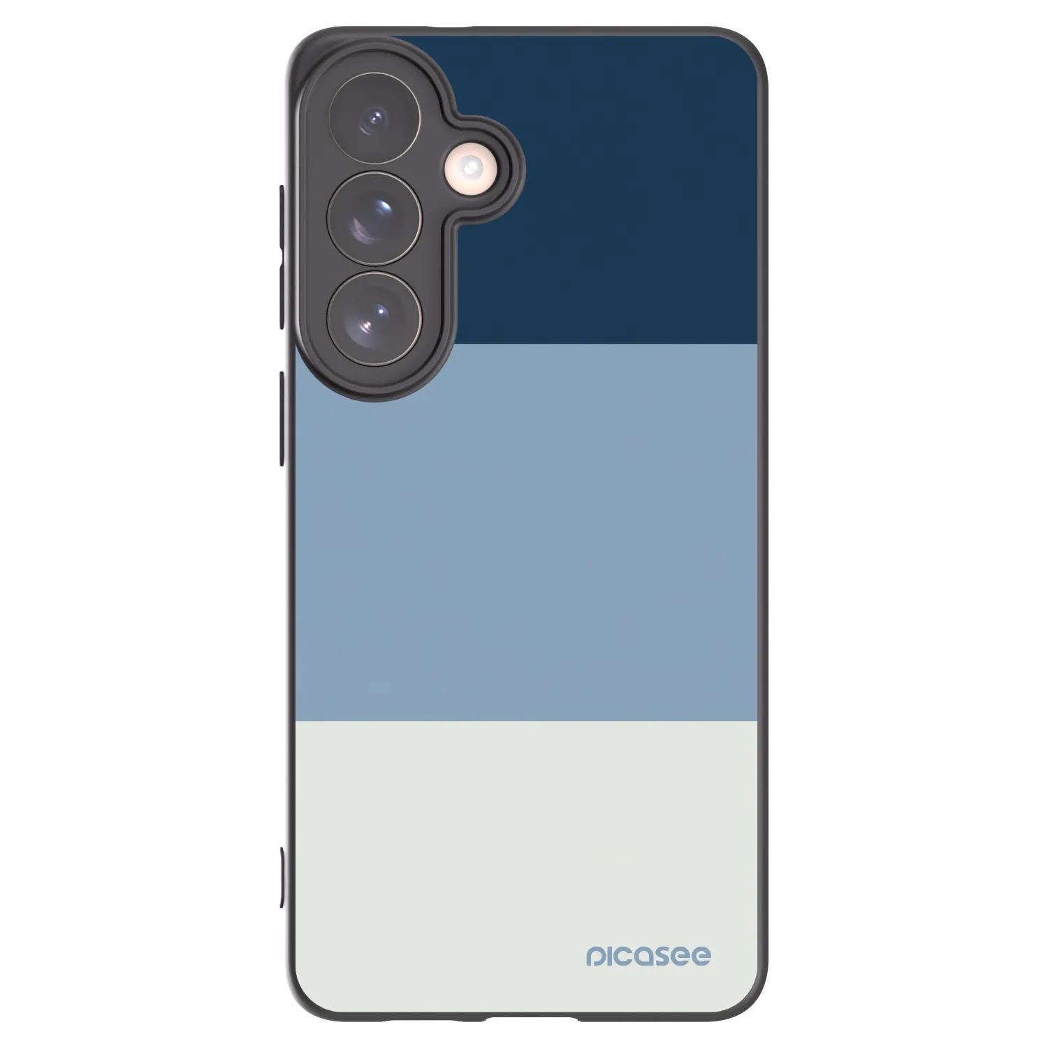 Picasee silikónový čierny obal pre Samsung Galaxy S26+ - Coastal Blue
