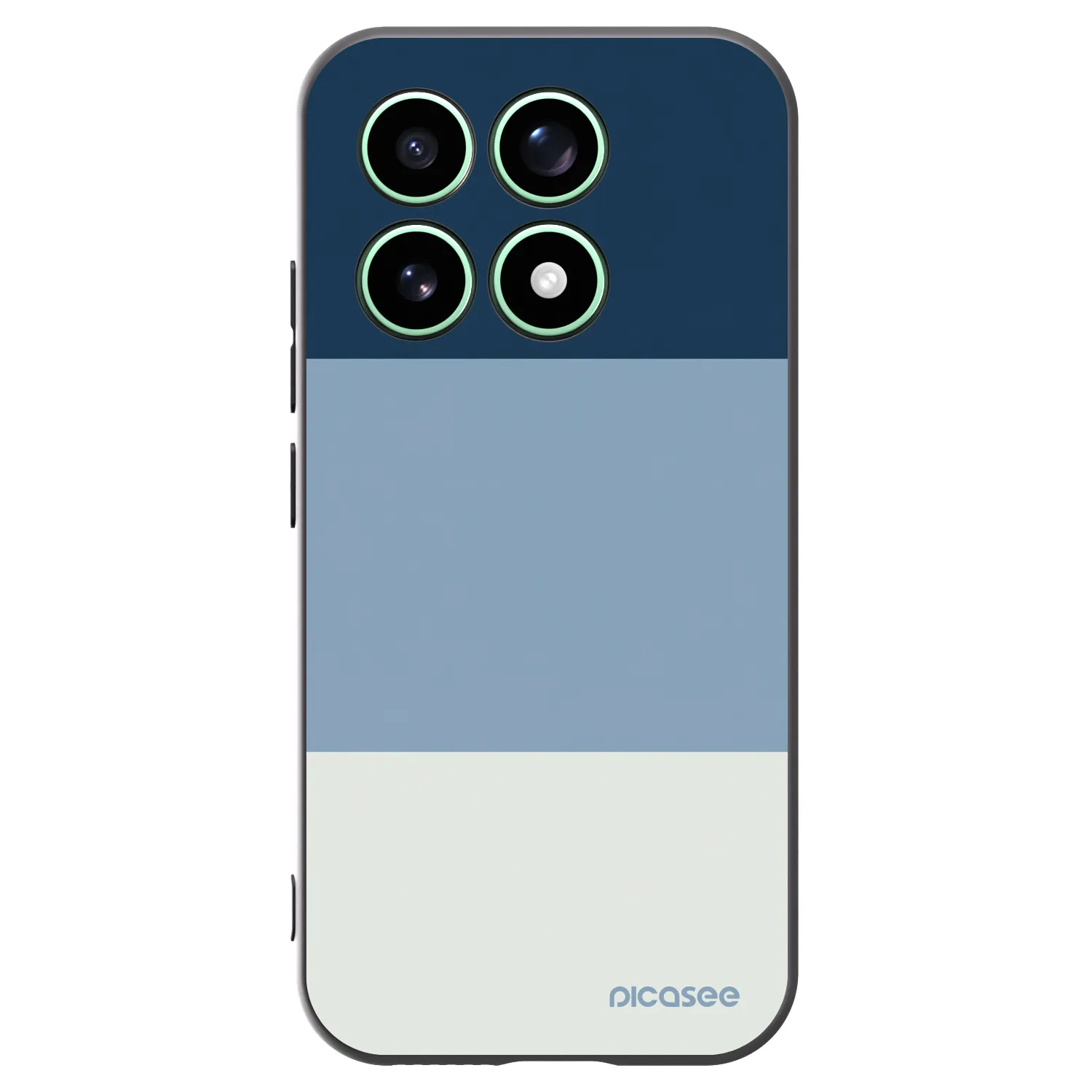 Picasee silikónový čierny obal pre Xiaomi 17 - Coastal Blue