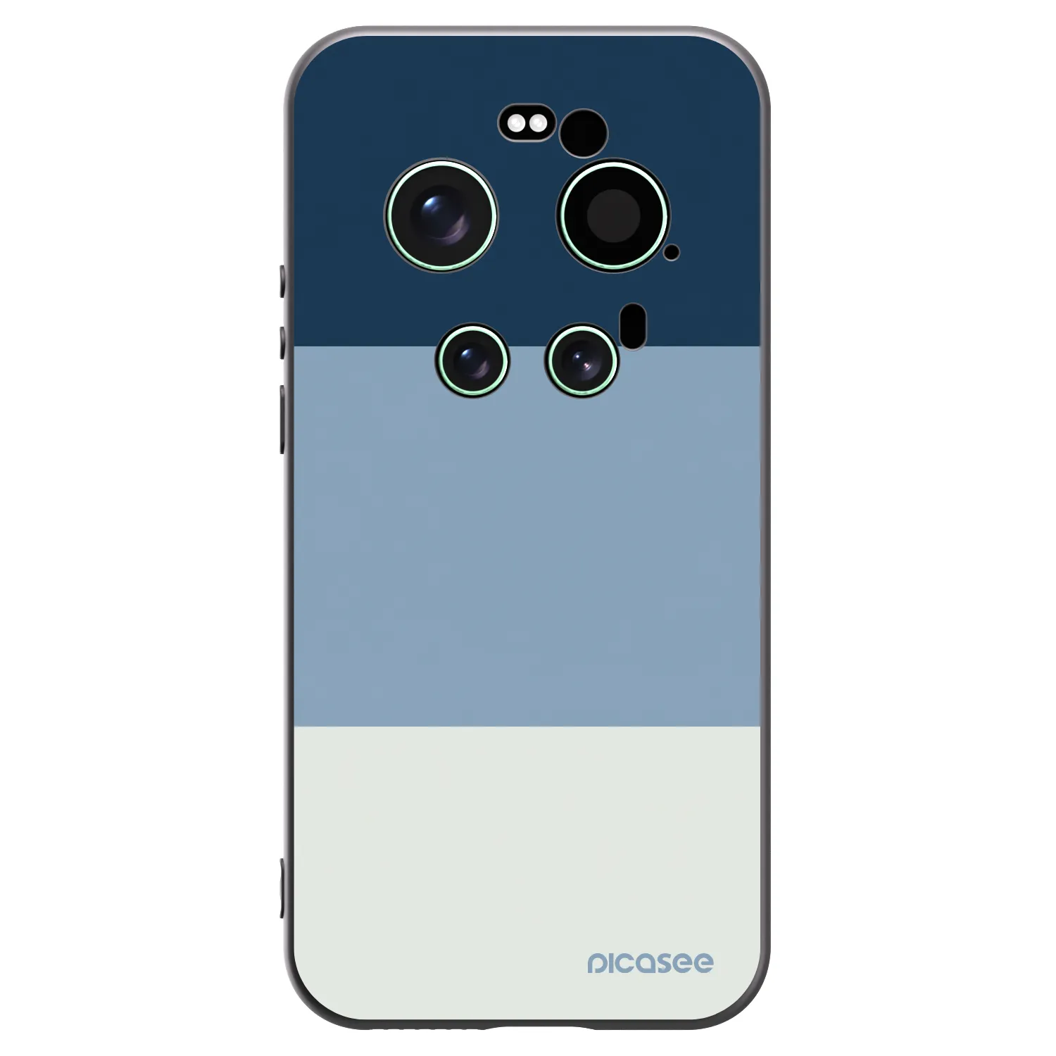 Picasee silikónový čierny obal pre Xiaomi 17 Ultra - Coastal Blue