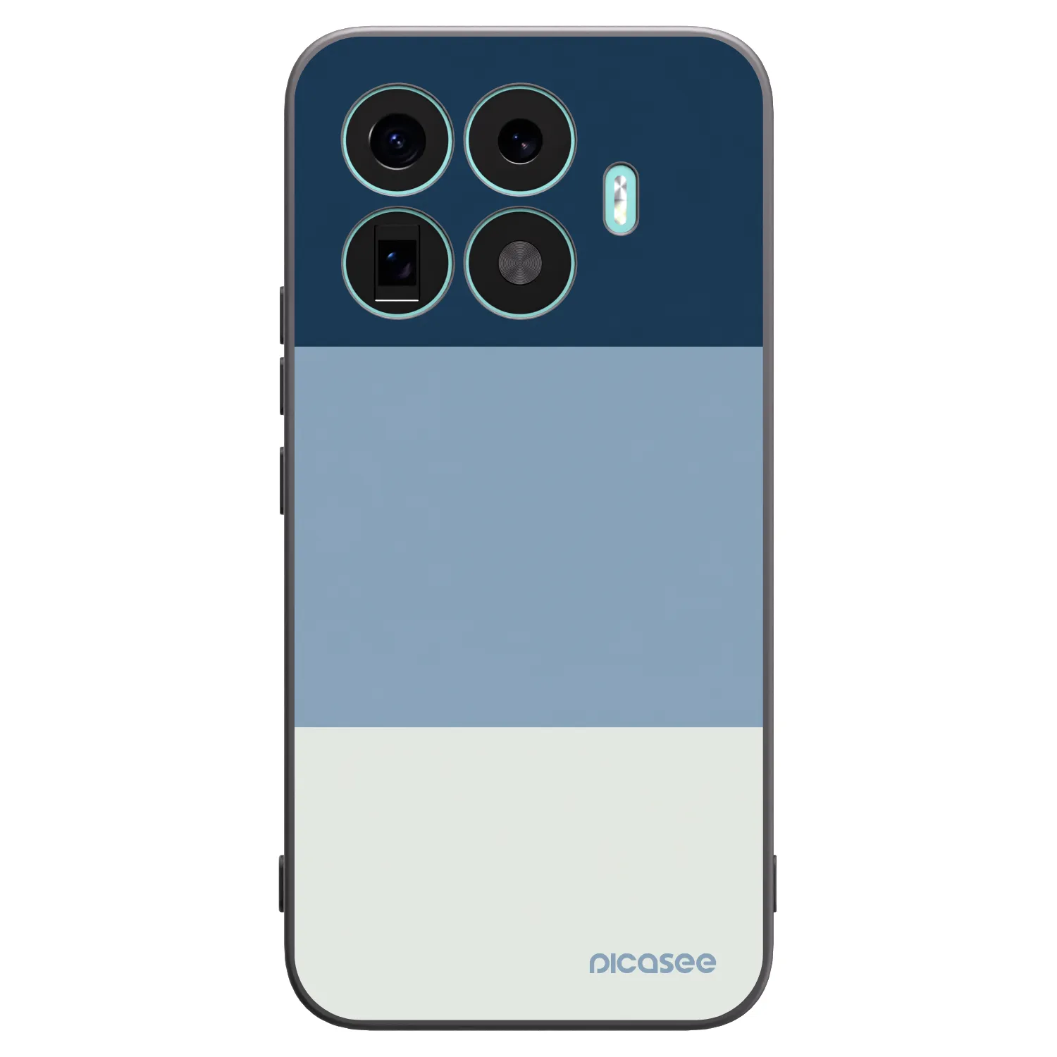 Picasee silikónový čierny obal pre Xiaomi 17T Pro - Coastal Blue