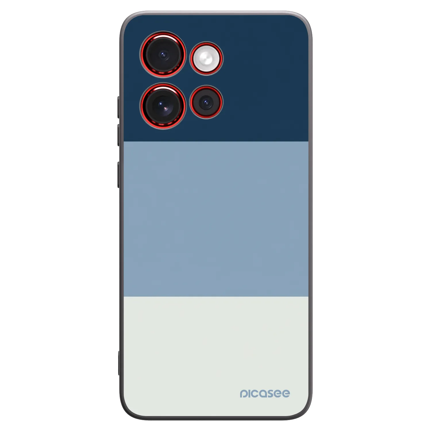 Picasee silikónový čierny obal pre Motorola Edge 60 Neo 5G - Coastal Blue