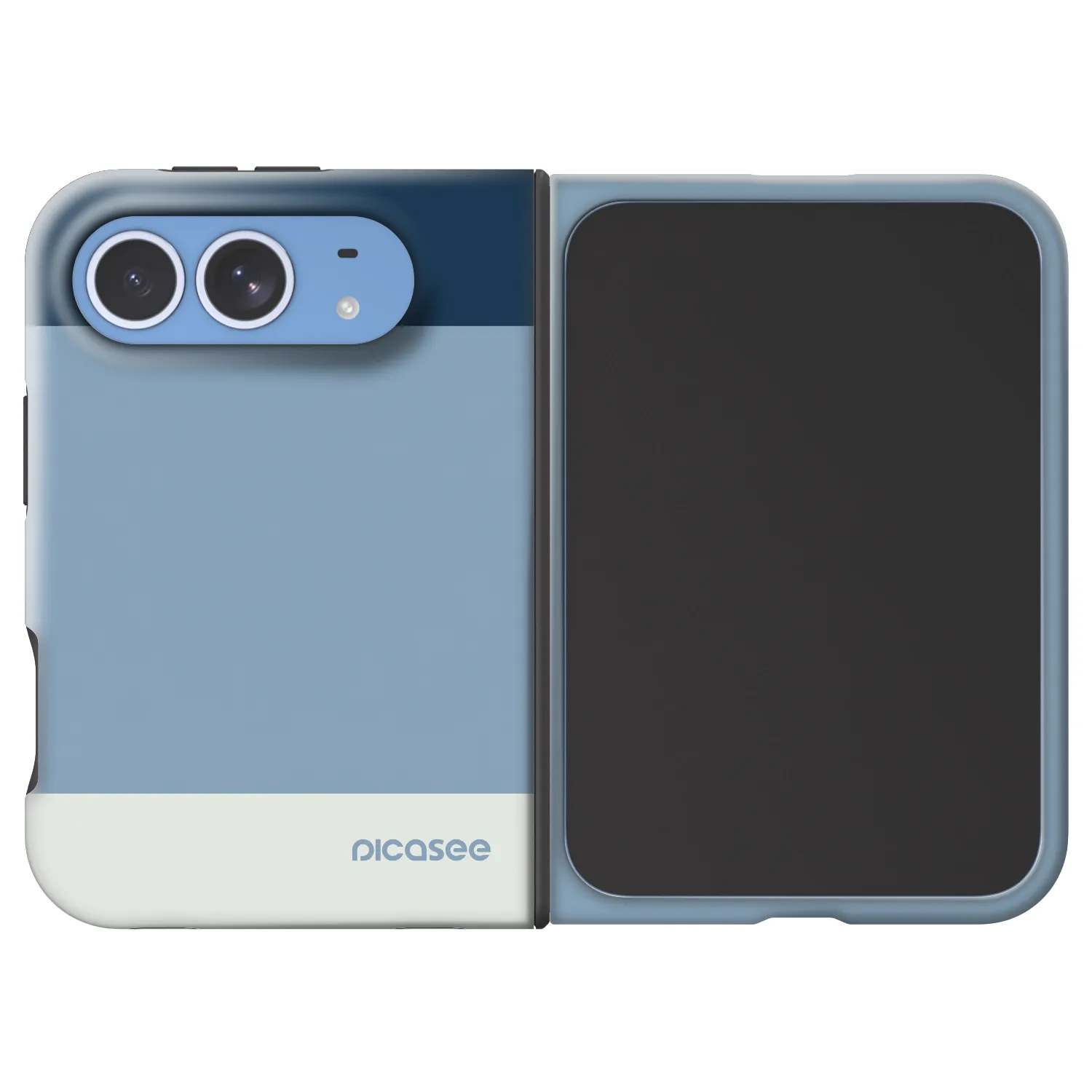 Picasee Fashion Case MagSafe pre Apple iPhone Duo - Coastal Blue