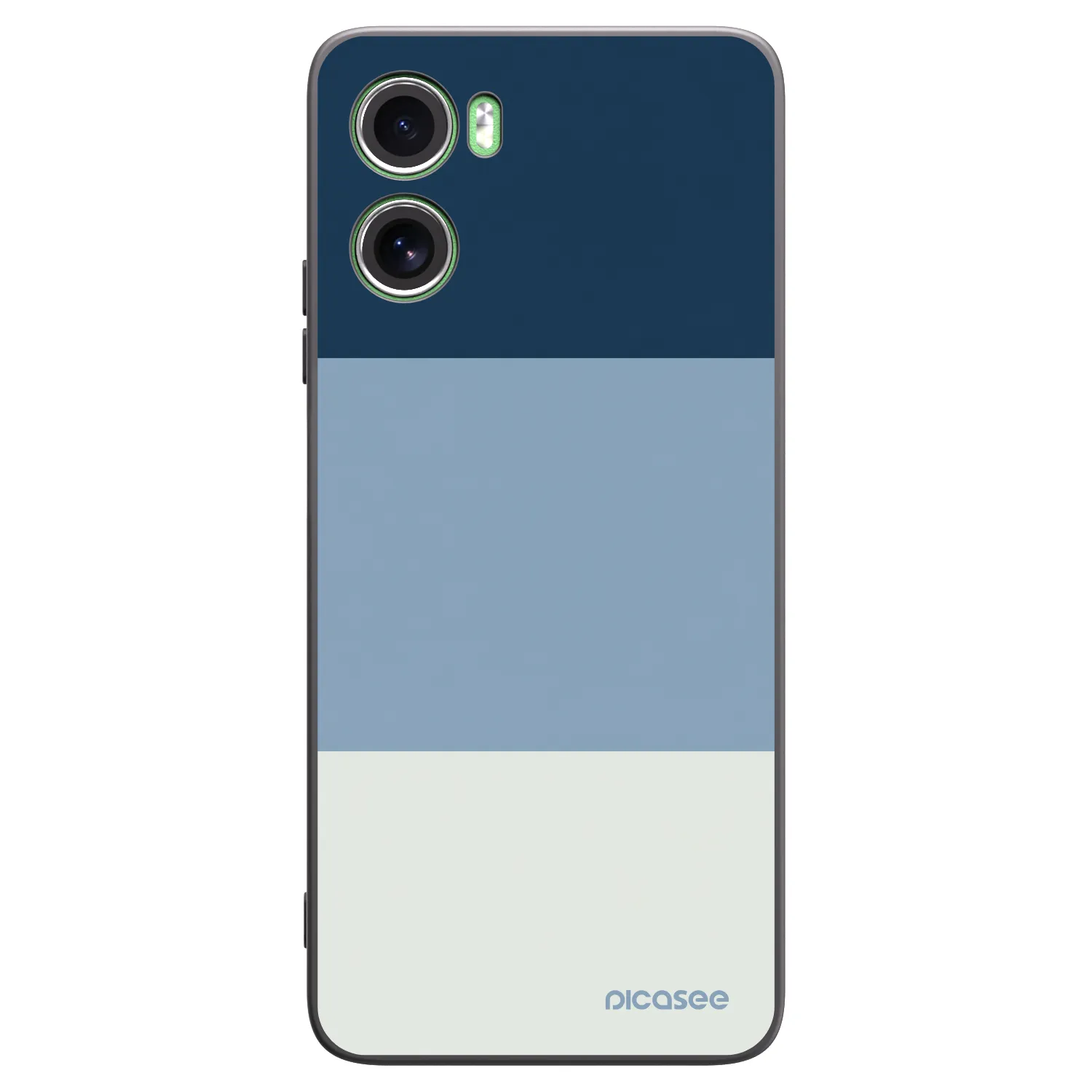 Picasee silikónový čierny obal pre Motorola Moto G06 - Coastal Blue