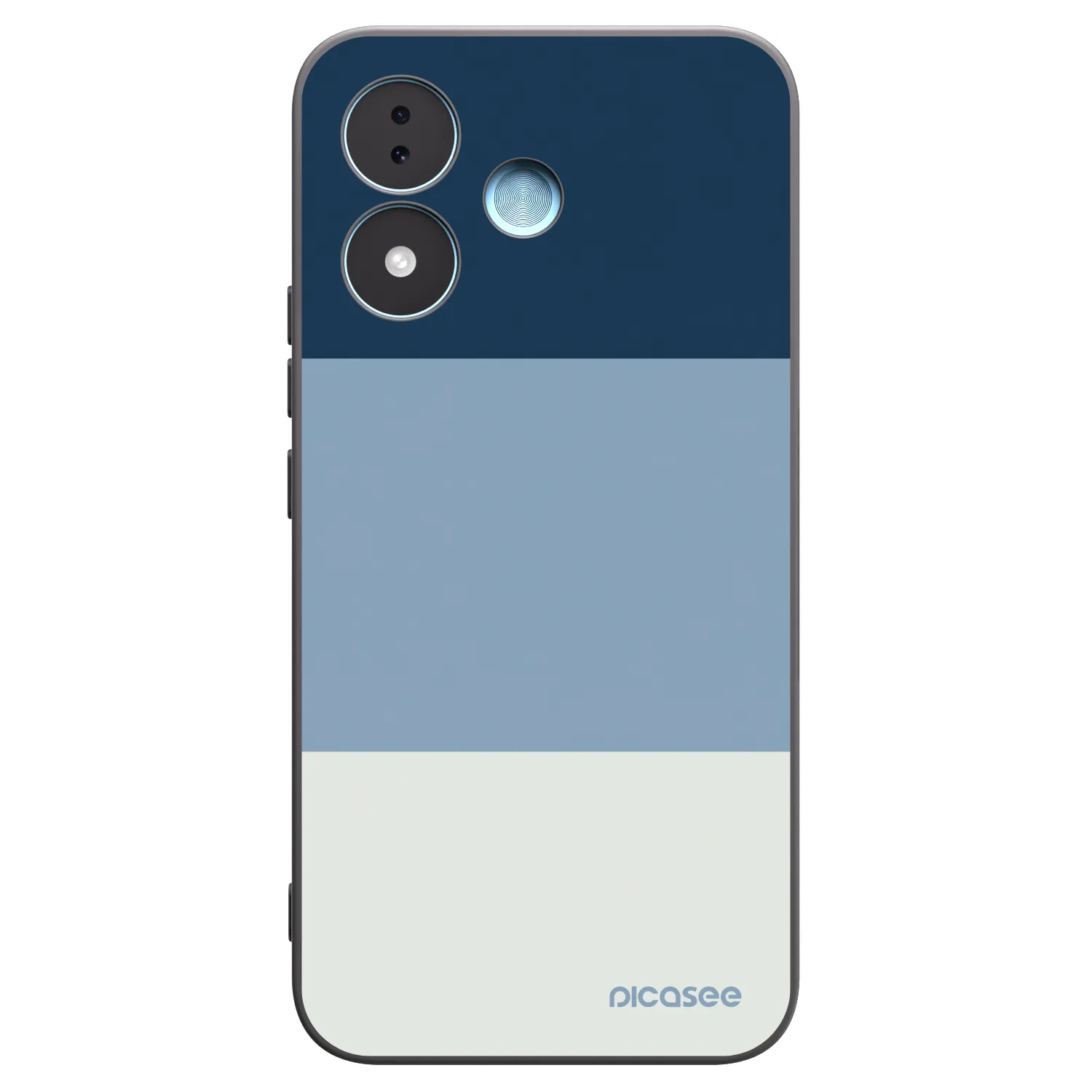 Picasee silikónový čierny obal pre Xiaomi Redmi Note 17 5G - Coastal Blue