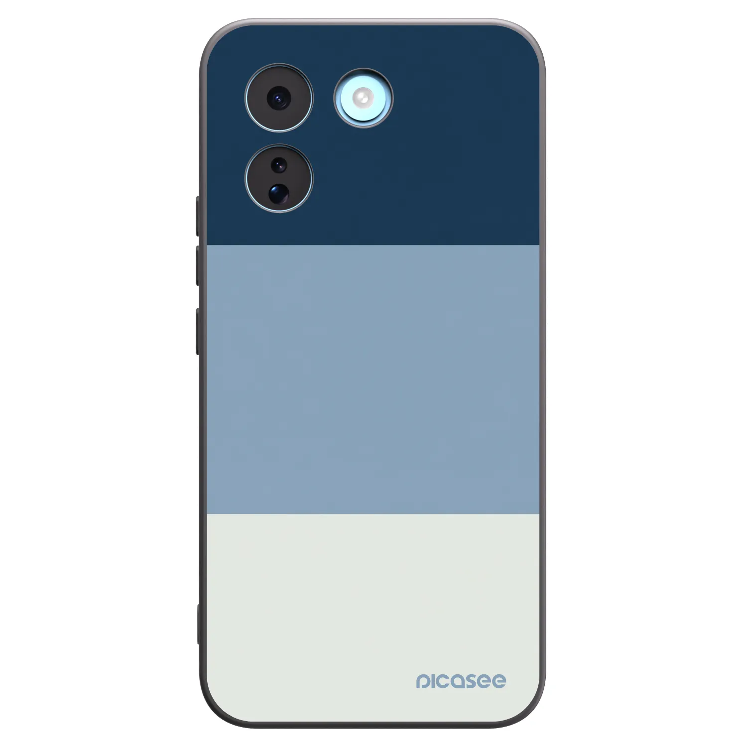 Picasee silikónový čierny obal pre Xiaomi Redmi Note 17 Pro MAX 5G - Coastal Blue