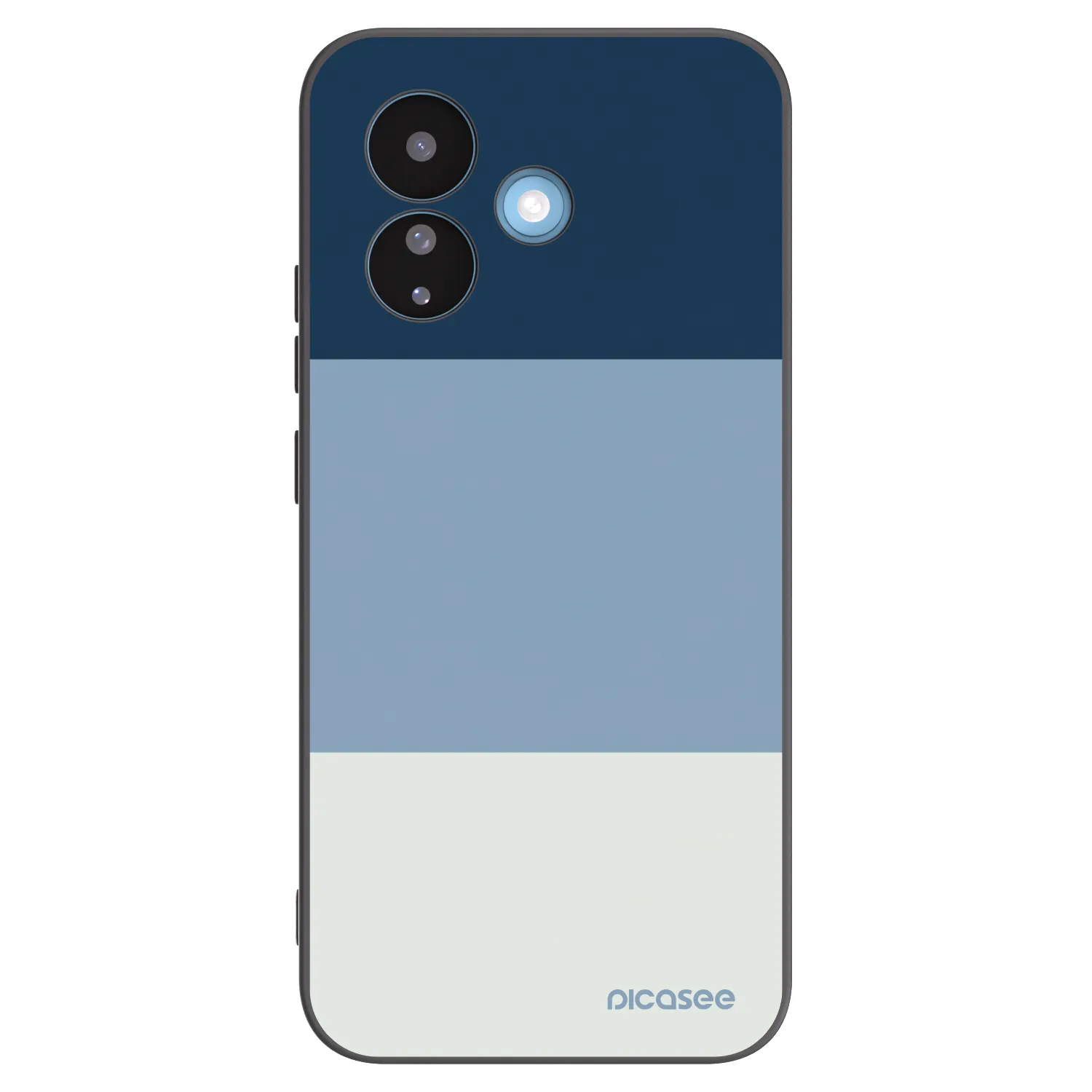 Picasee silikónový čierny obal pre Xiaomi Redmi Note 17 Pro 5G - Coastal Blue