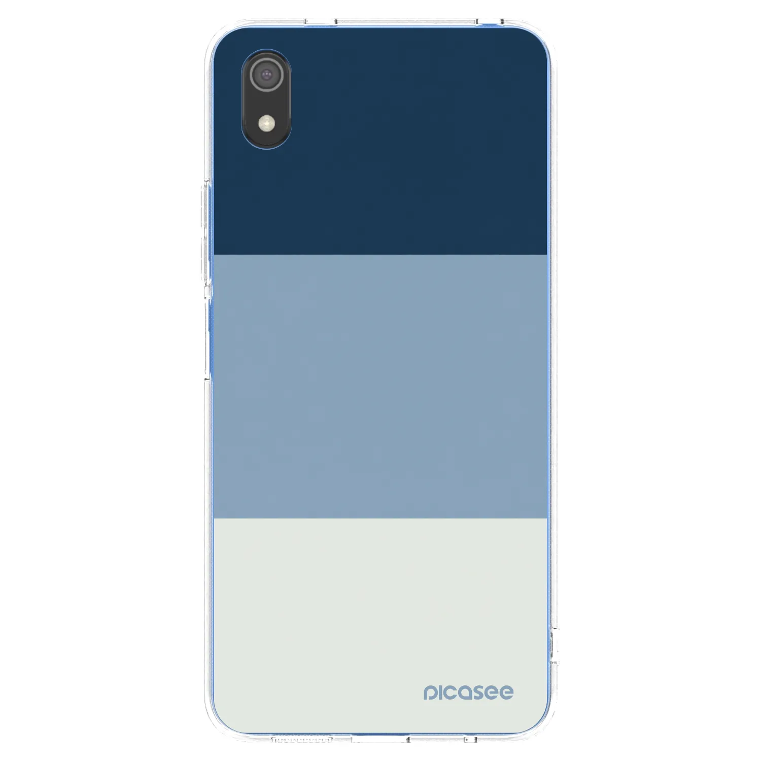 Picasee silikónový prehľadný obal pre Xiaomi Redmi 7A - Coastal Blue