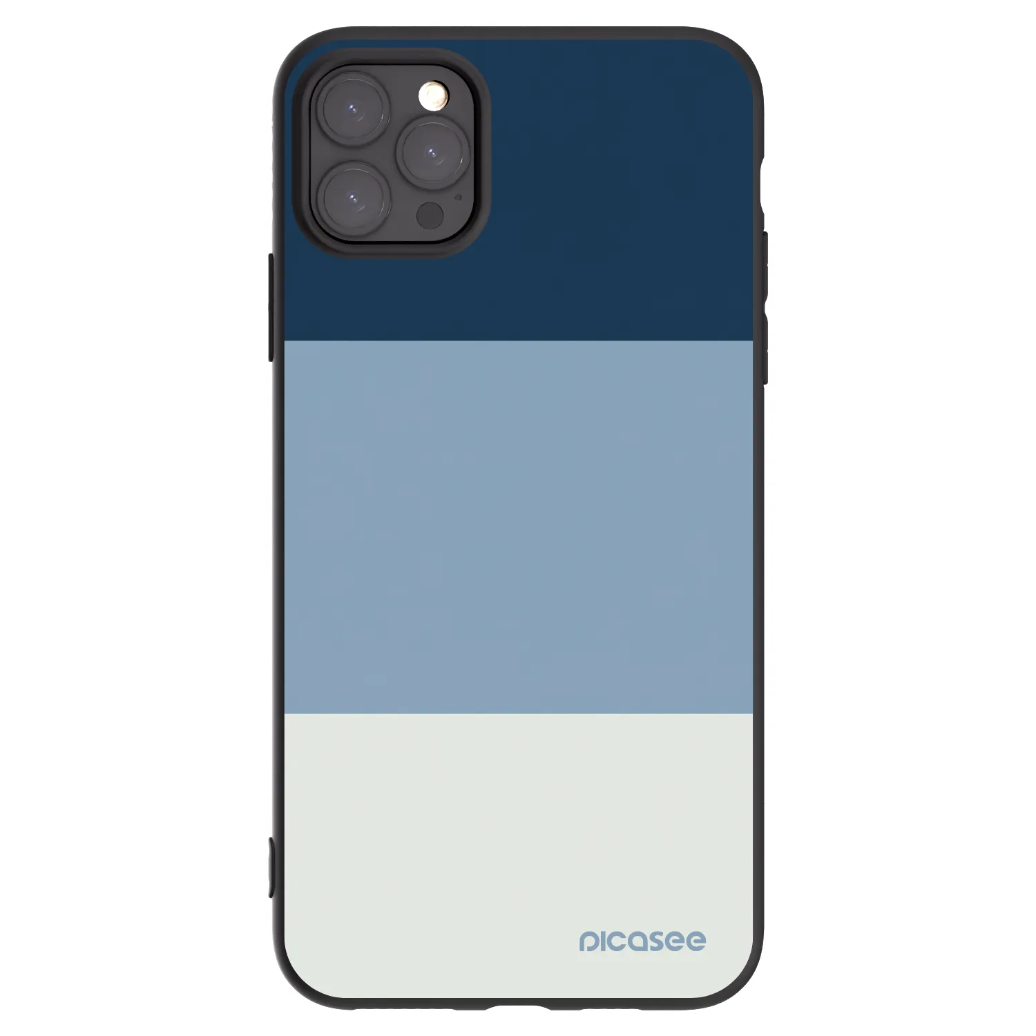 Picasee silikónový čierny obal pre Apple iPhone 11 Pro Max - Coastal Blue
