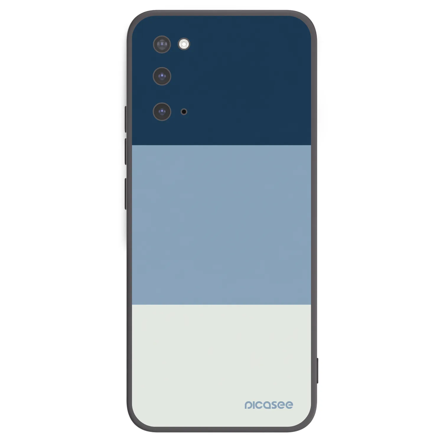Picasee silikónový čierny obal pre Samsung Galaxy S20 G980F - Coastal Blue