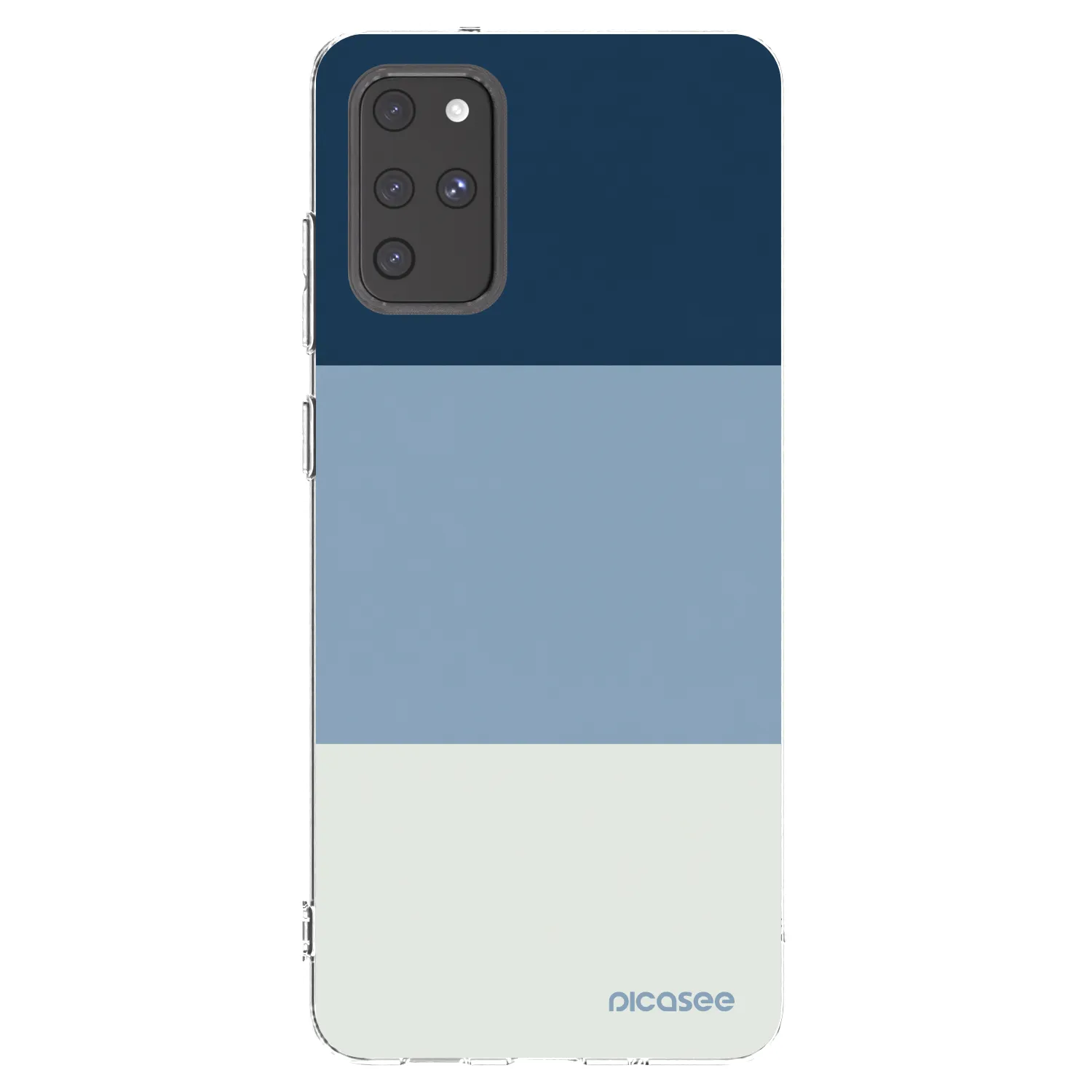 Picasee silikónový prehľadný obal pre Samsung Galaxy S20+ G985F - Coastal Blue