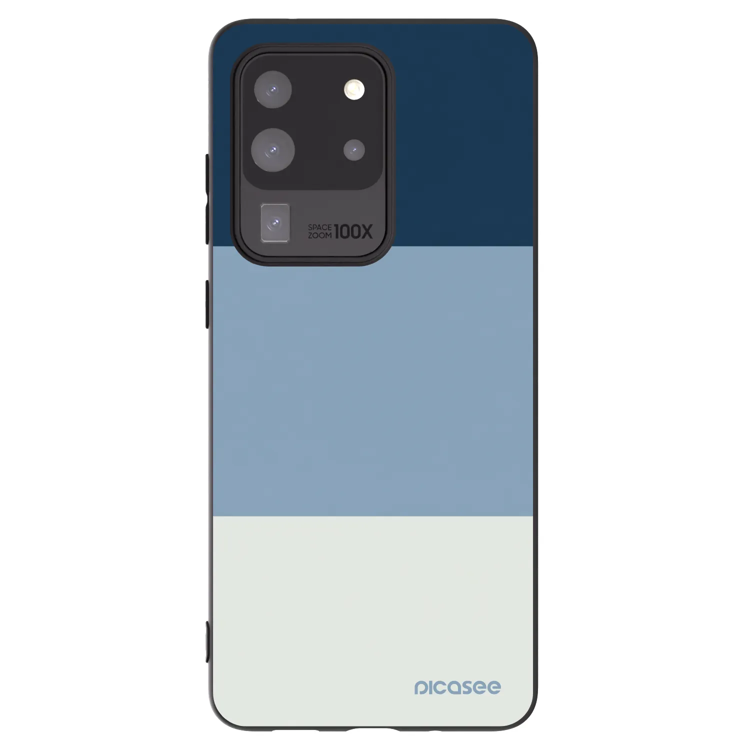Picasee silikónový čierny obal pre Samsung Galaxy S20 Ultra 5G G988F - Coastal Blue