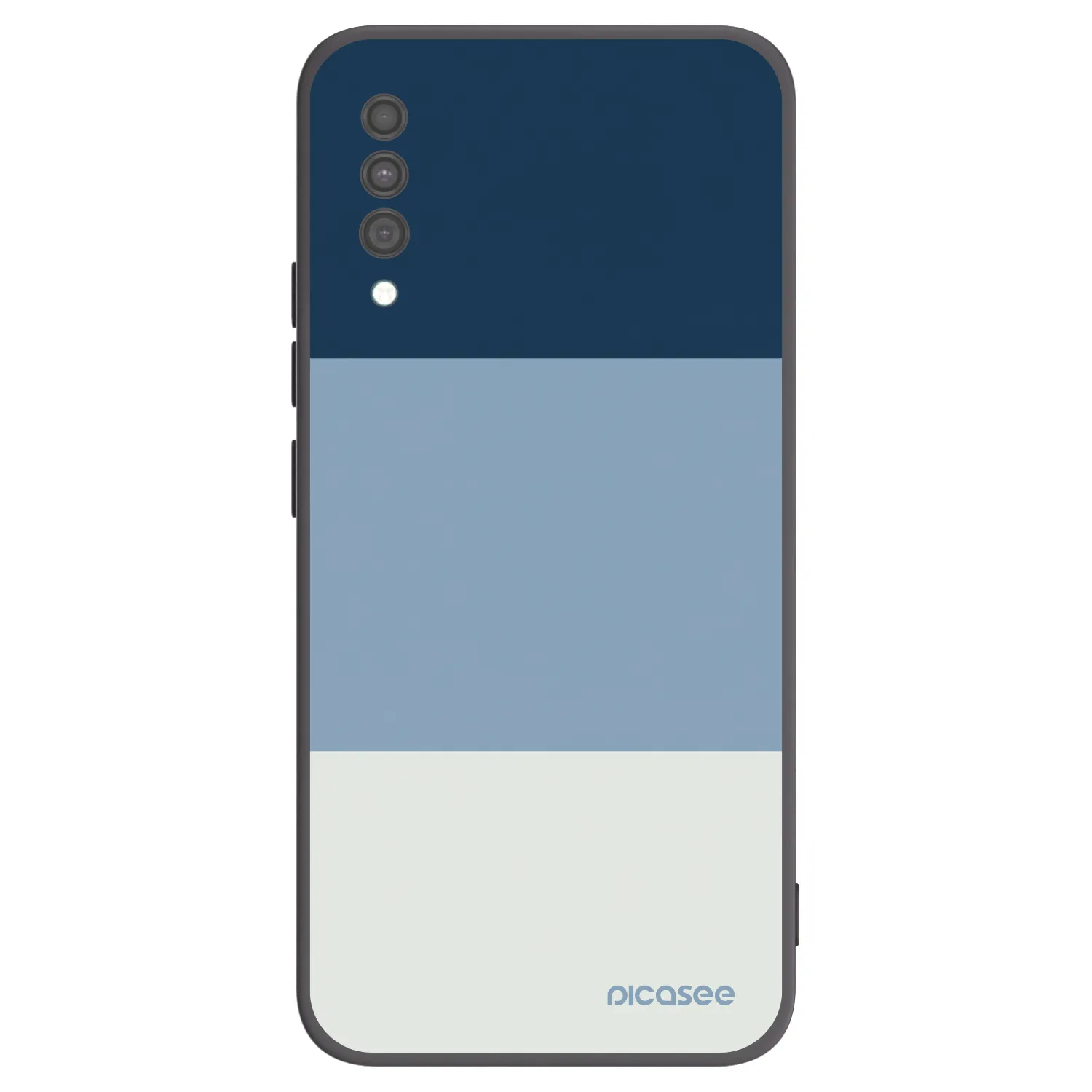 Picasee silikónový čierny obal pre Samsung Galaxy A30s A307F - Coastal Blue