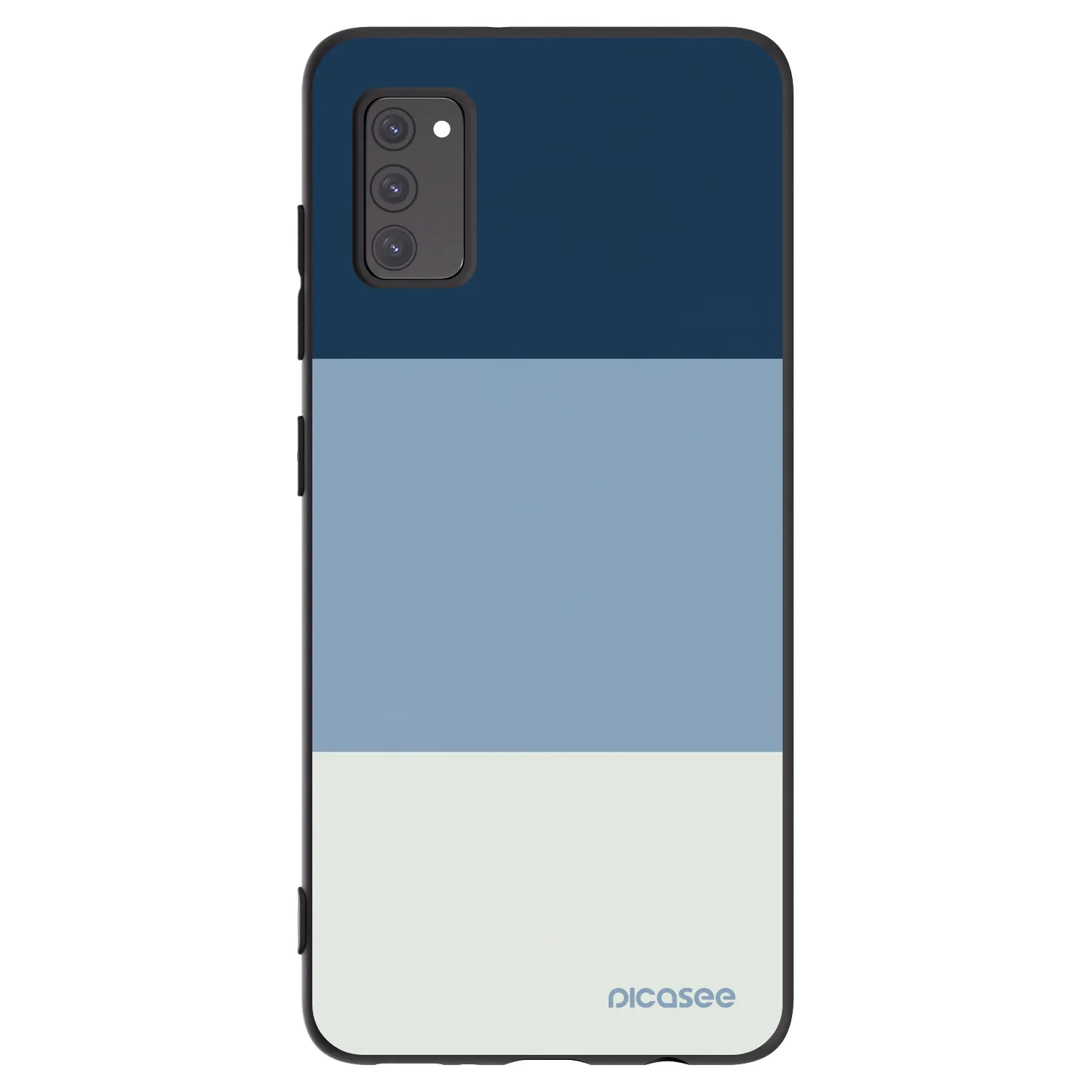 Picasee silikónový čierny obal pre Samsung Galaxy A41 A415F - Coastal Blue