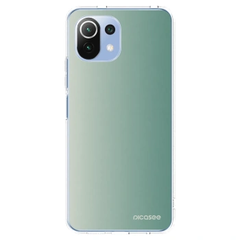 Picasee silikónový prehľadný obal pre Xiaomi Mi 11 Lite - Misty Sage
