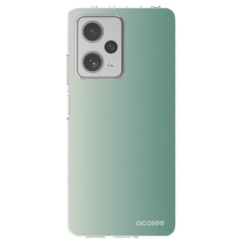 Picasee silikónový prehľadný obal pre Xiaomi Redmi Note 12 Pro+ 5G - Misty Sage