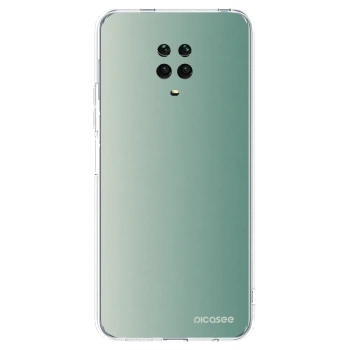 Picasee silikónový prehľadný obal pre Xiaomi Redmi Note 9S - Misty Sage