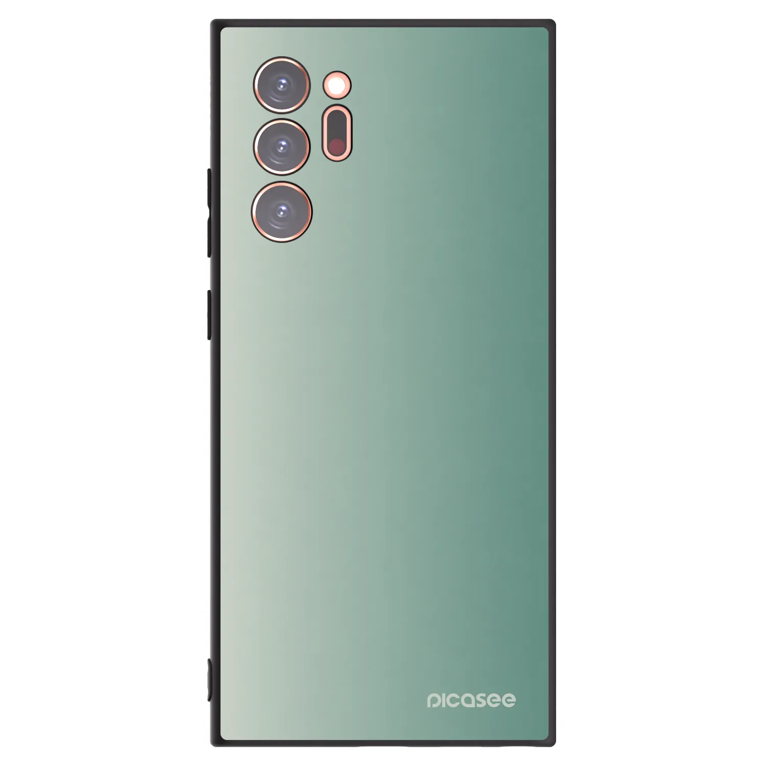 Picasee silikónový čierny obal pre Samsung Galaxy Note 20 Ultra - Misty Sage