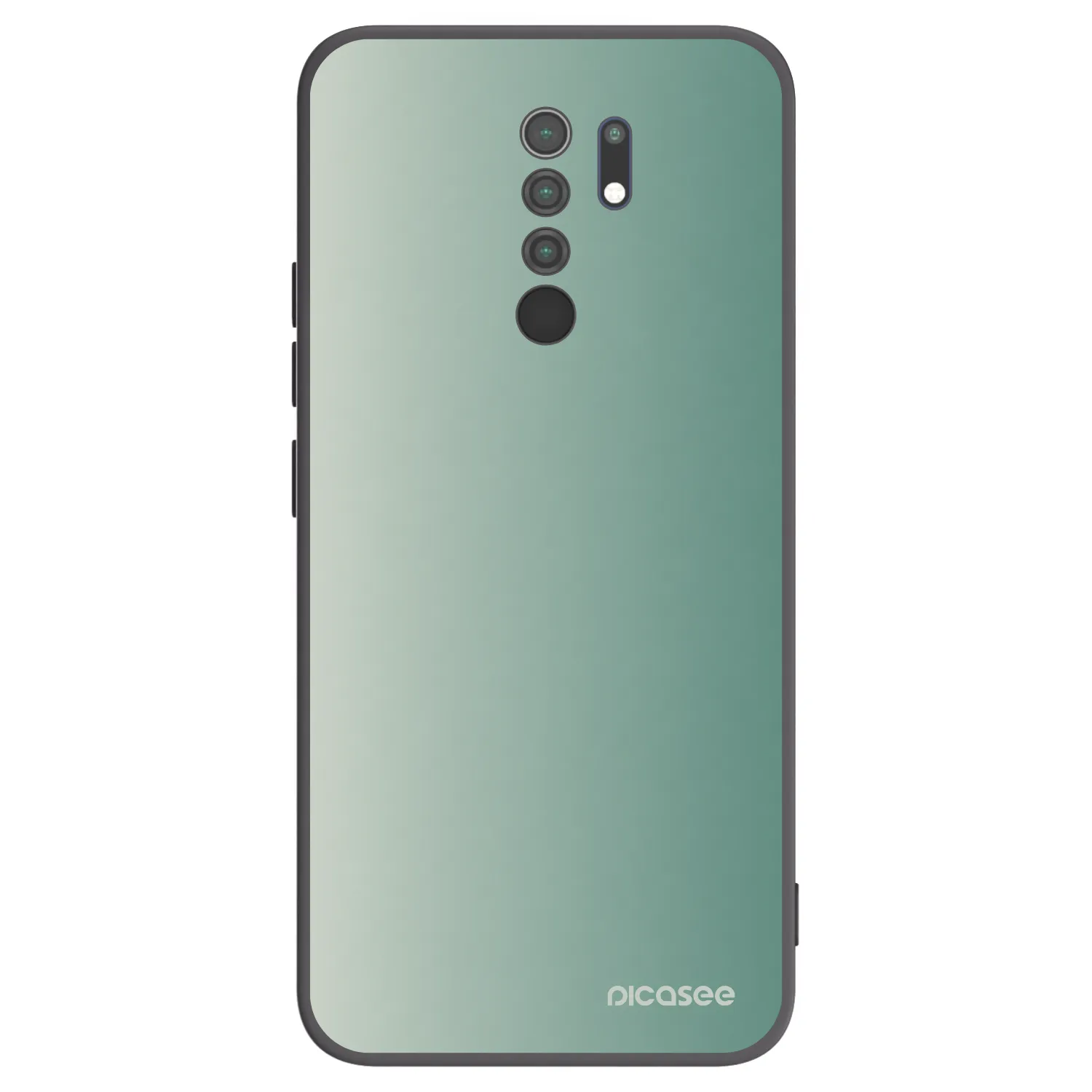 Picasee silikónový čierny obal pre Xiaomi Redmi 9 - Misty Sage