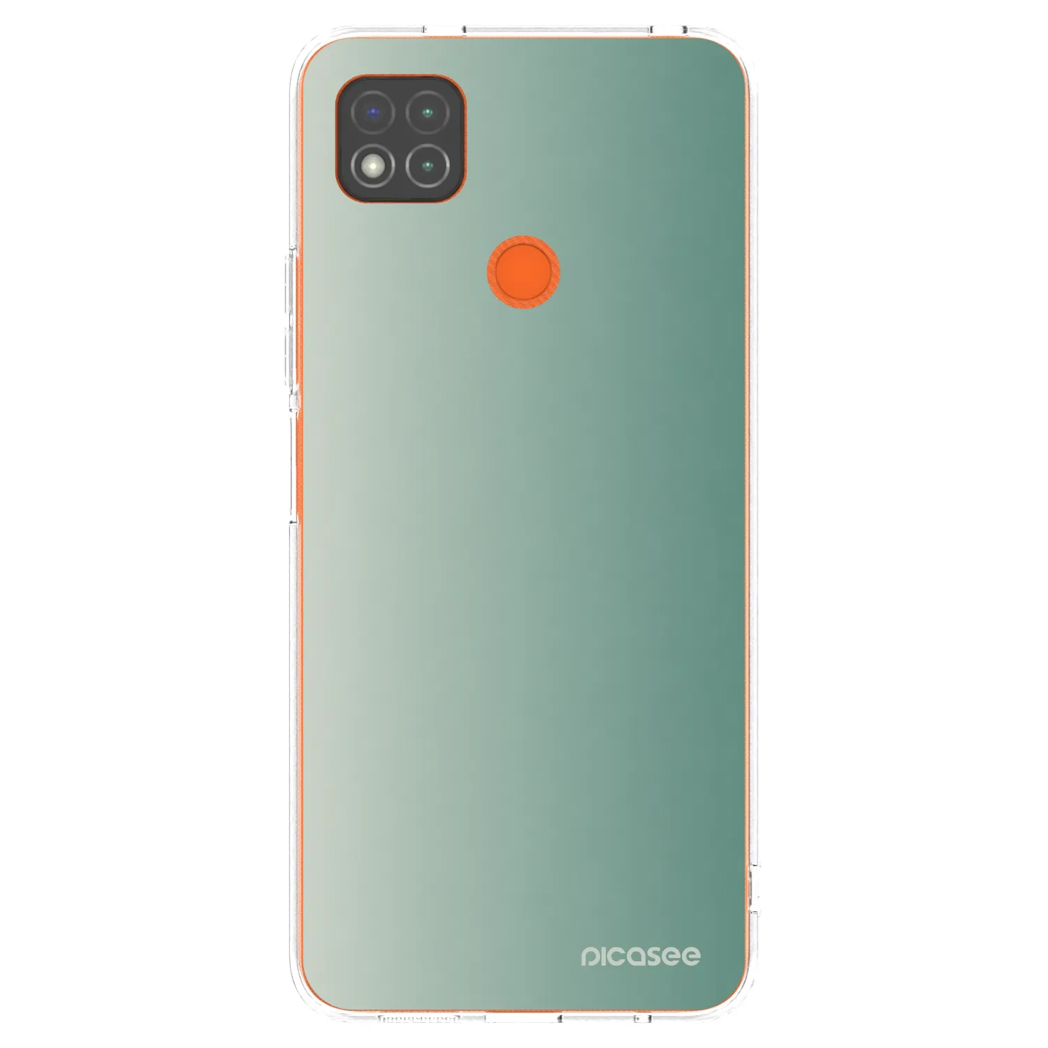 Picasee silikónový prehľadný obal pre Xiaomi Redmi 9C - Misty Sage