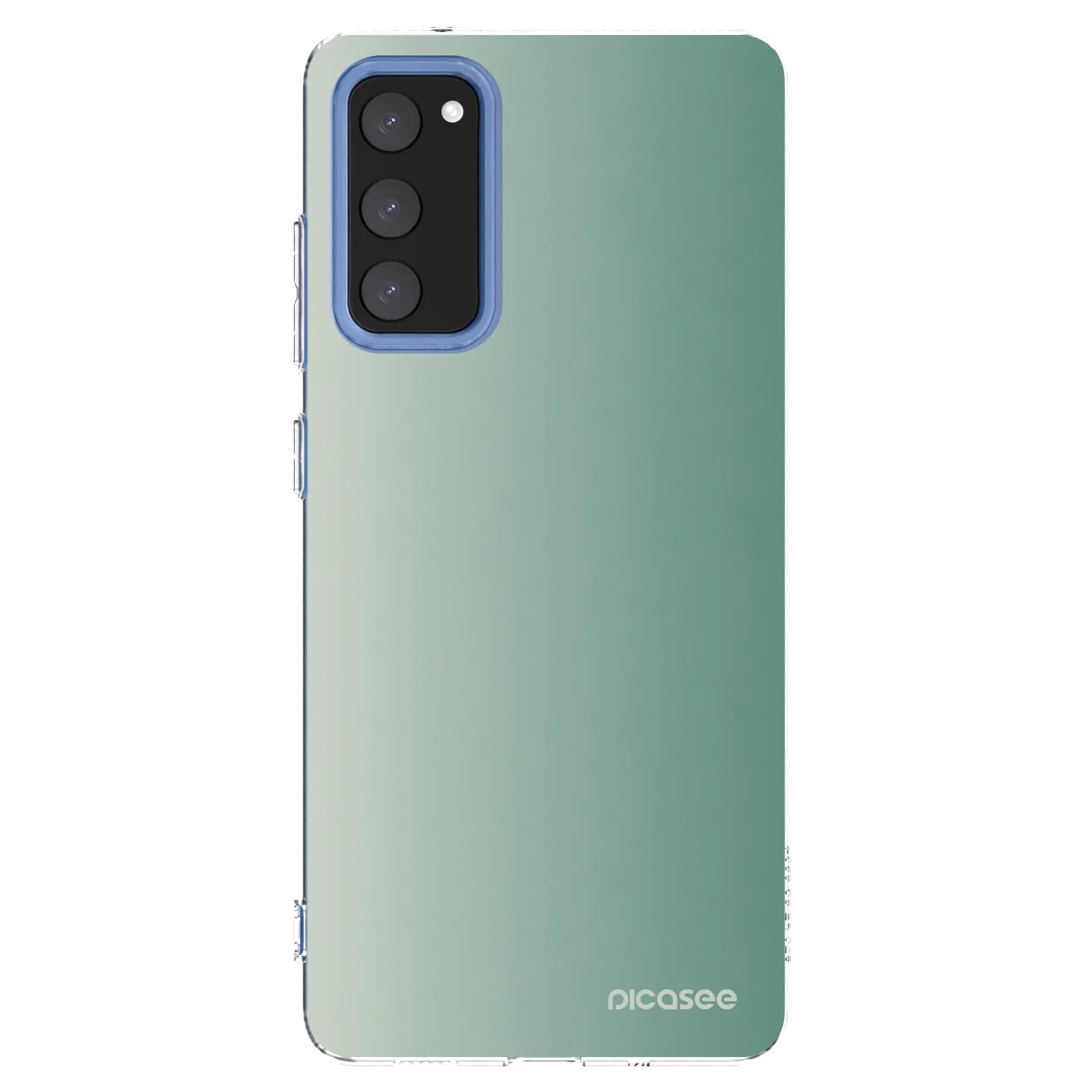 Picasee silikónový prehľadný obal pre Samsung Galaxy S20 FE - Misty Sage