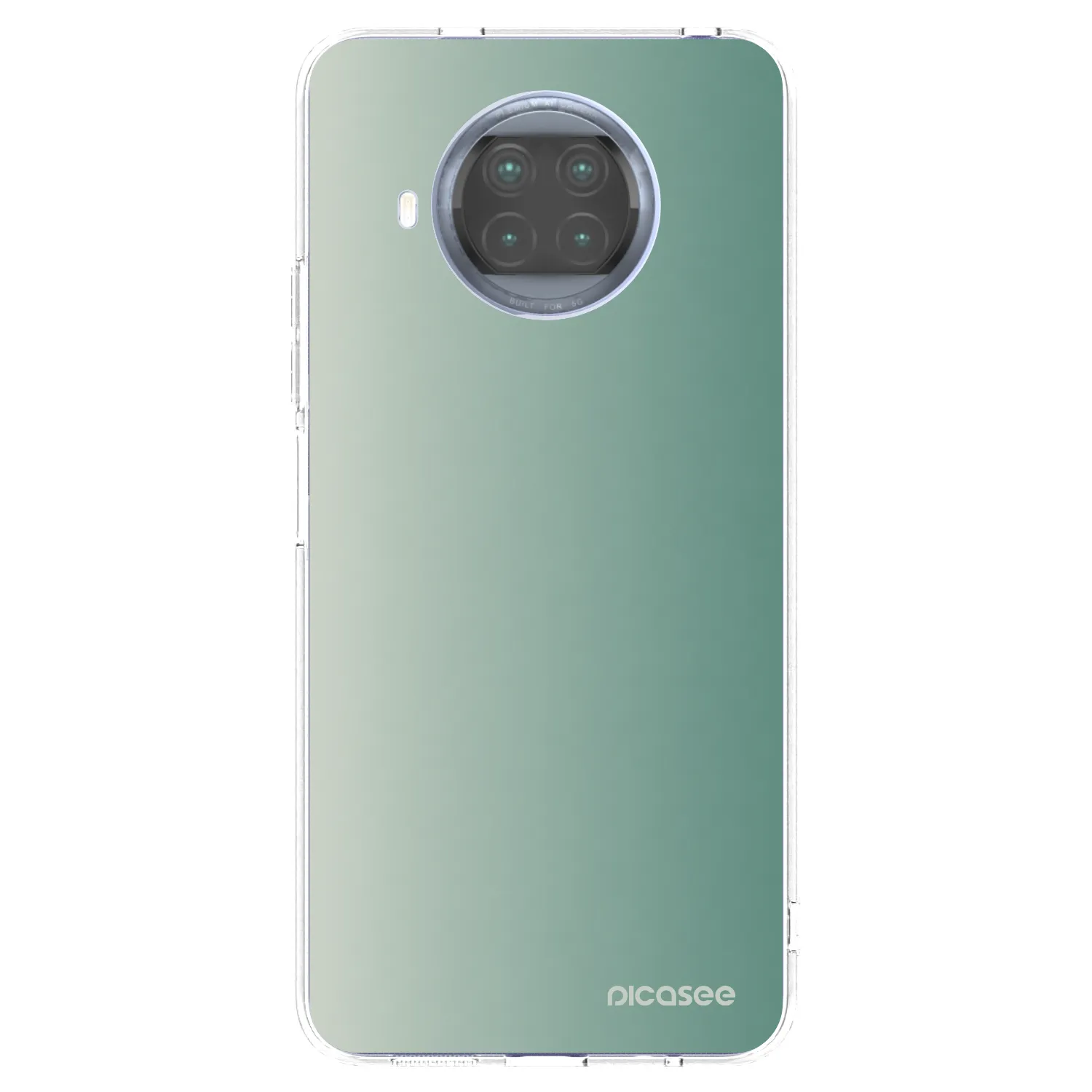 Picasee silikónový prehľadný obal pre Xiaomi Mi 10T Lite - Misty Sage