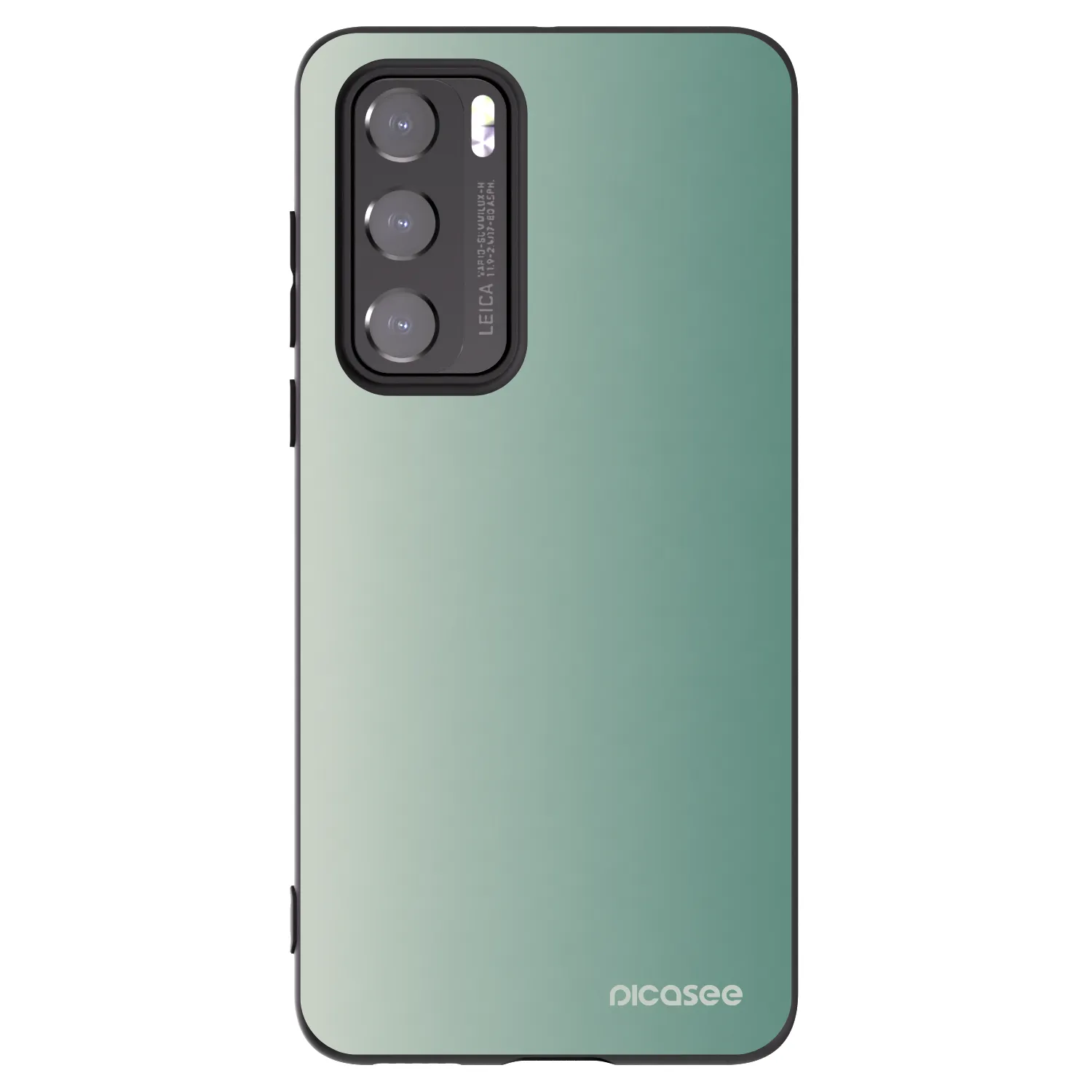 Picasee silikónový čierny obal pre Huawei P40 - Misty Sage