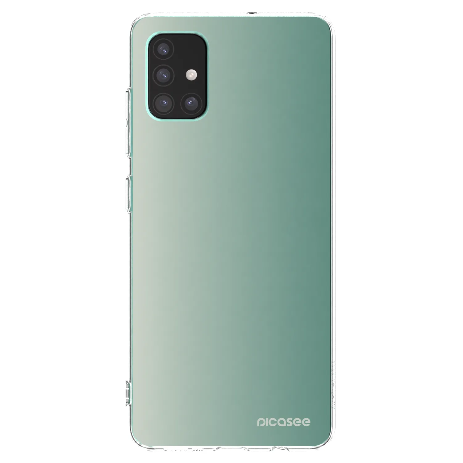 Picasee silikónový prehľadný obal pre Samsung Galaxy M51 M515F - Misty Sage