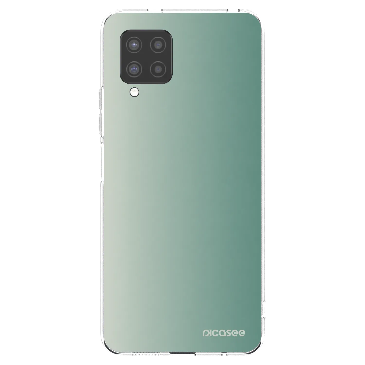 Picasee silikónový prehľadný obal pre Samsung Galaxy A42 A426B - Misty Sage