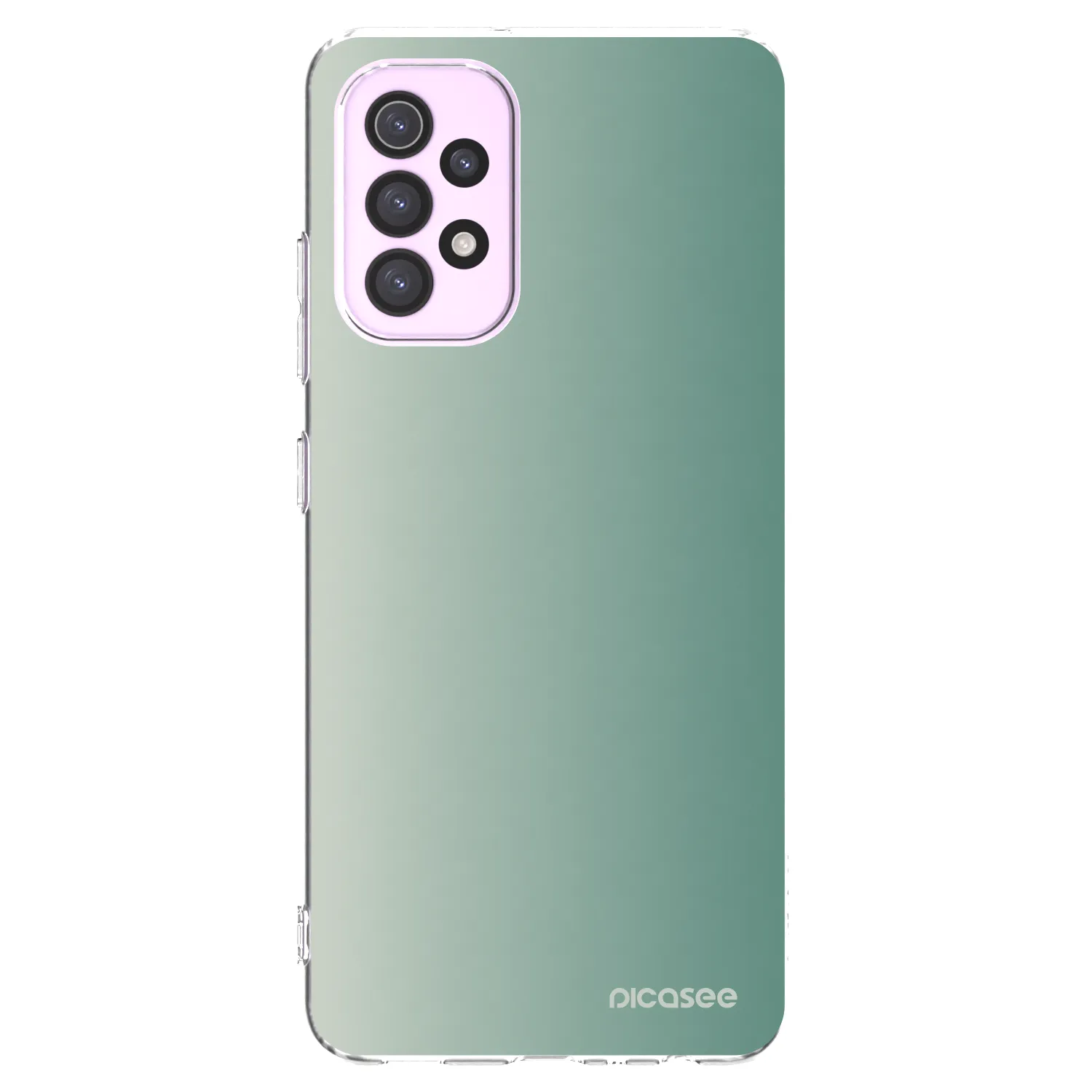 Picasee silikónový prehľadný obal pre Samsung Galaxy A32 5G A326B - Misty Sage