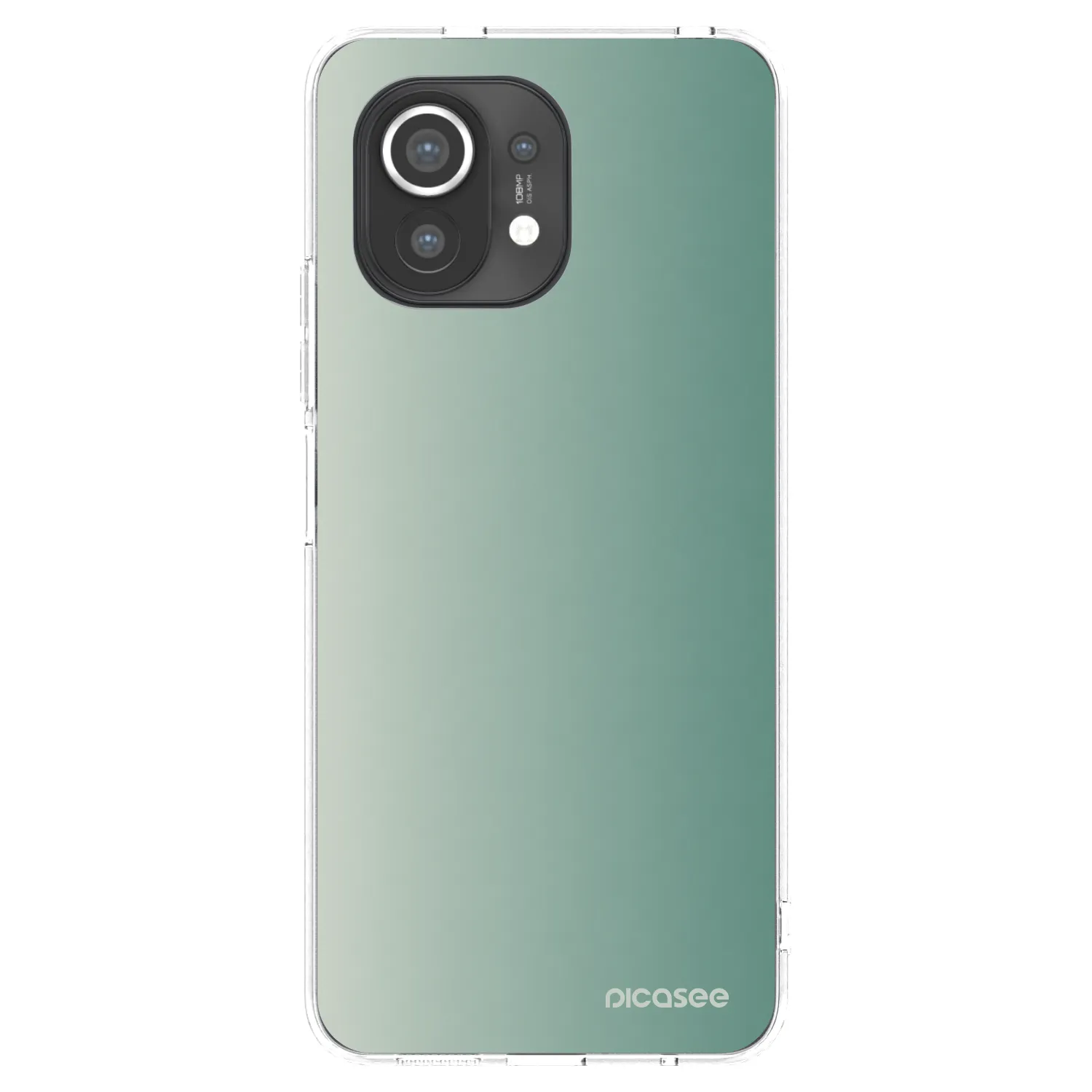 Picasee silikónový prehľadný obal pre Xiaomi Mi 11 - Misty Sage