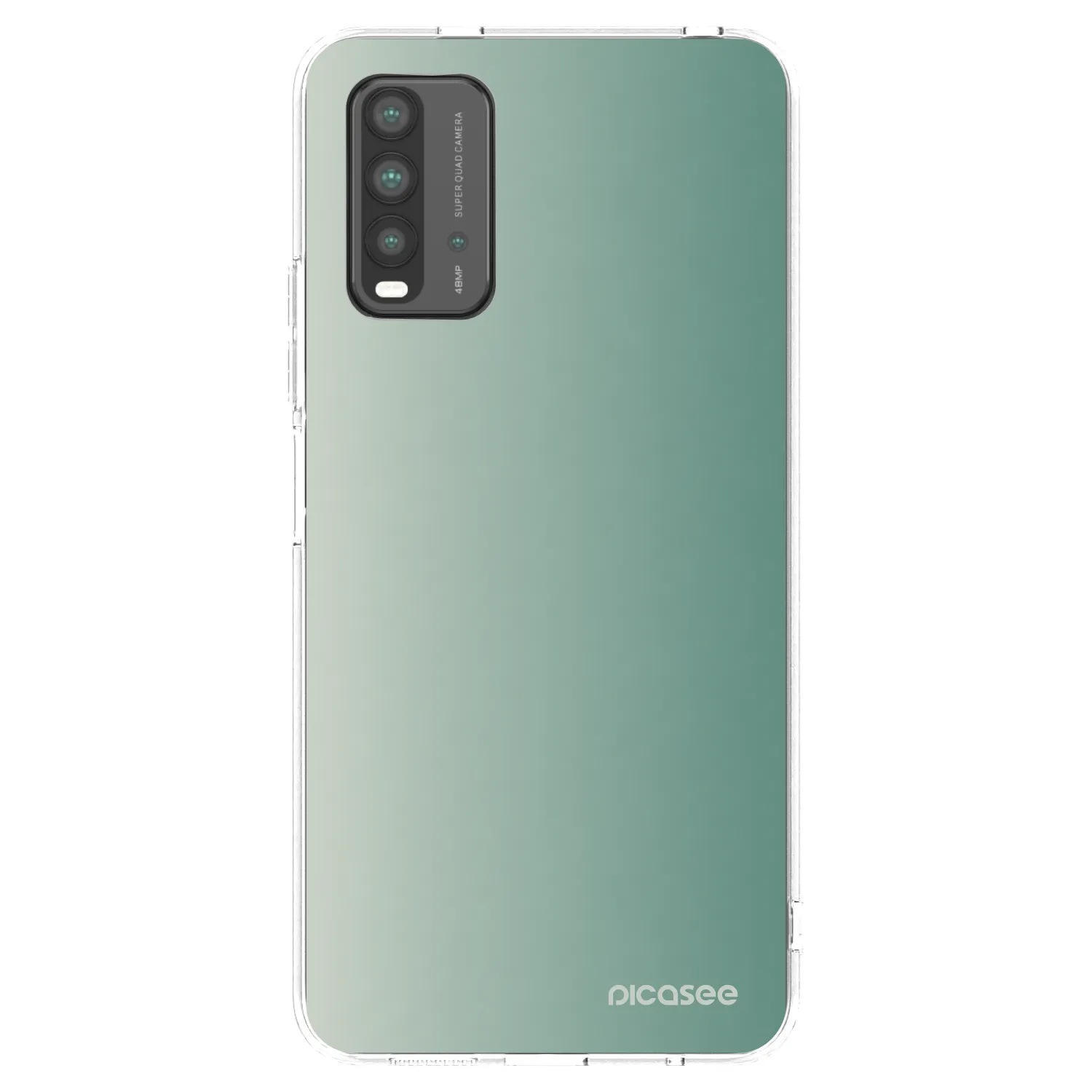 Picasee silikónový čierny obal pre Xiaomi Redmi 9T - Misty Sage