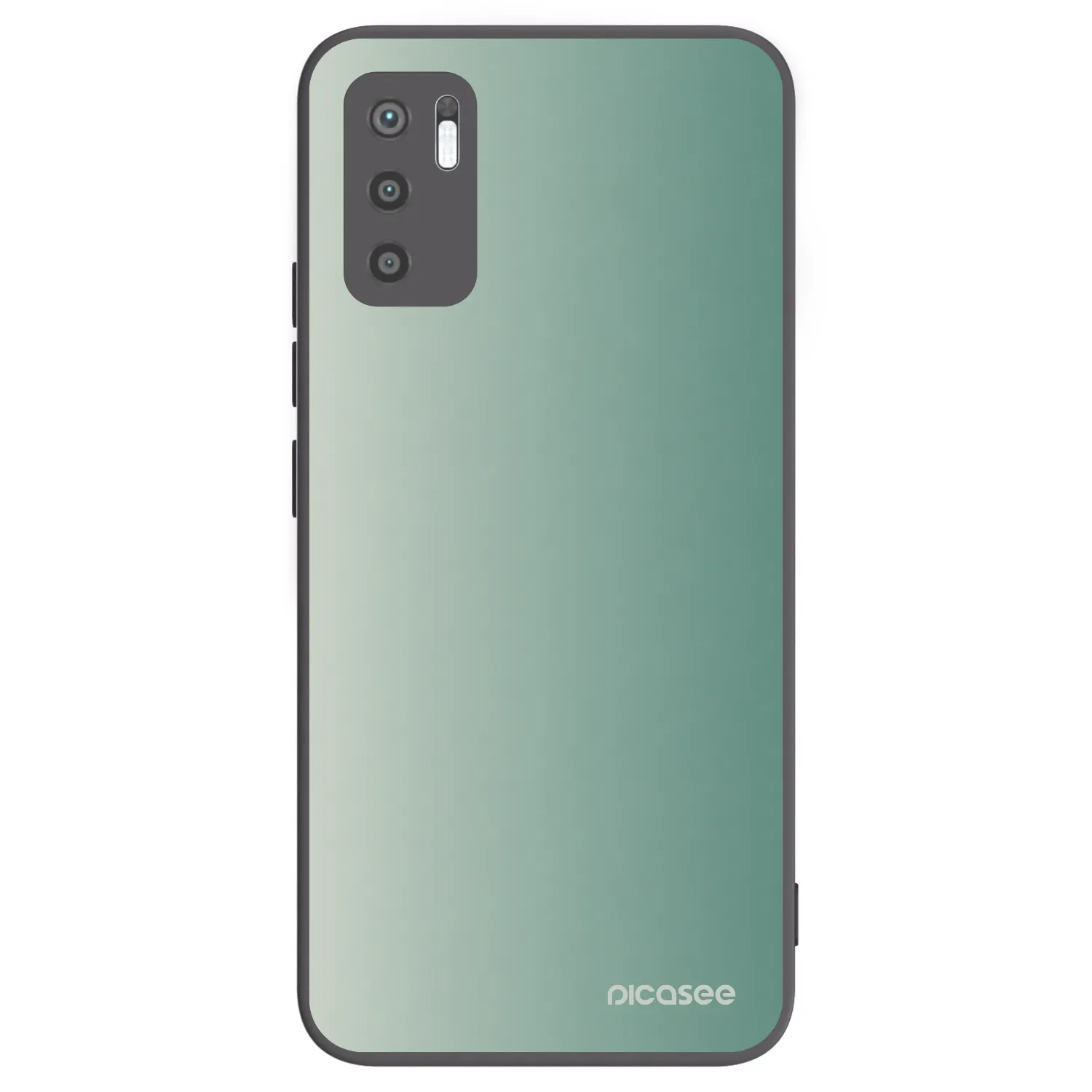 Picasee silikónový čierny obal pre Xiaomi Redmi Note 10 5G - Misty Sage