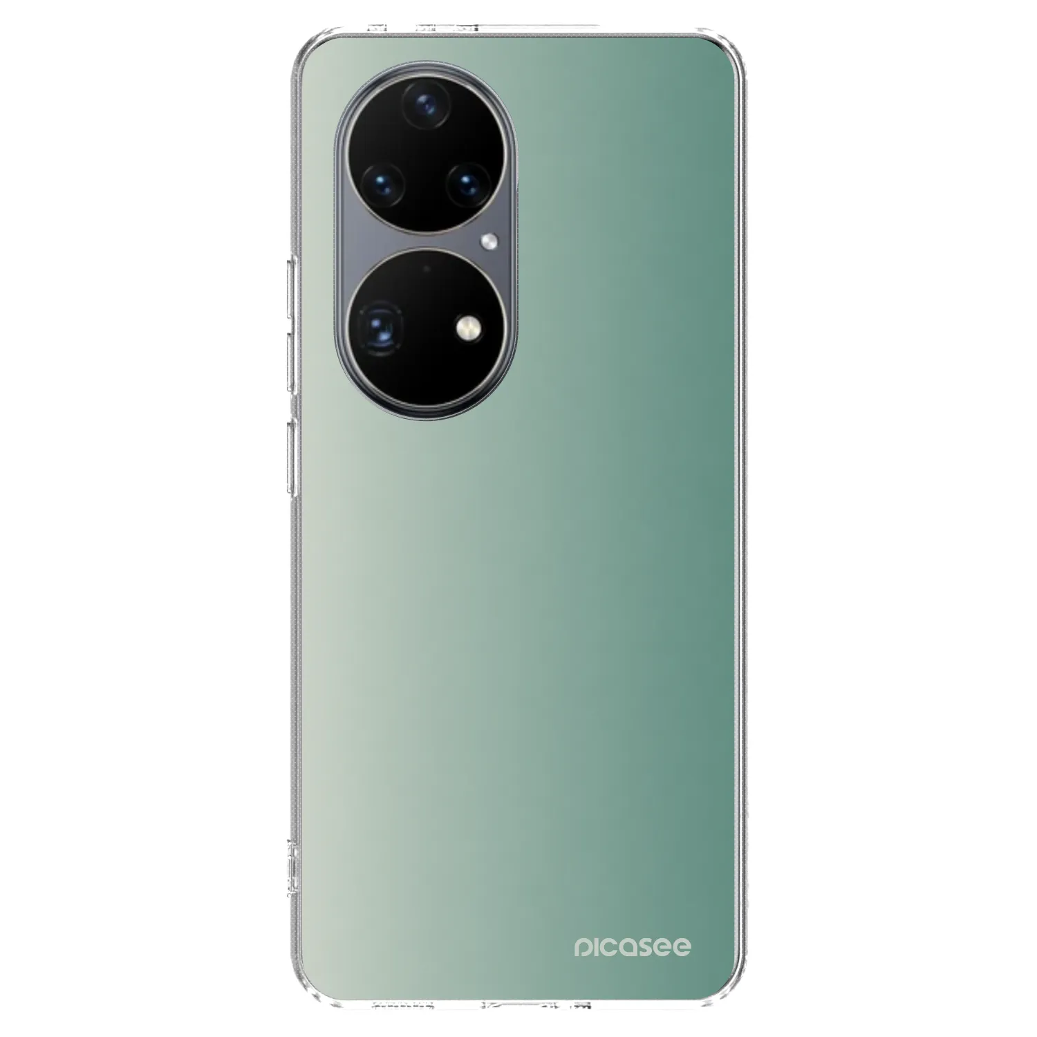 Picasee silikónový prehľadný obal pre Huawei P50 - Misty Sage