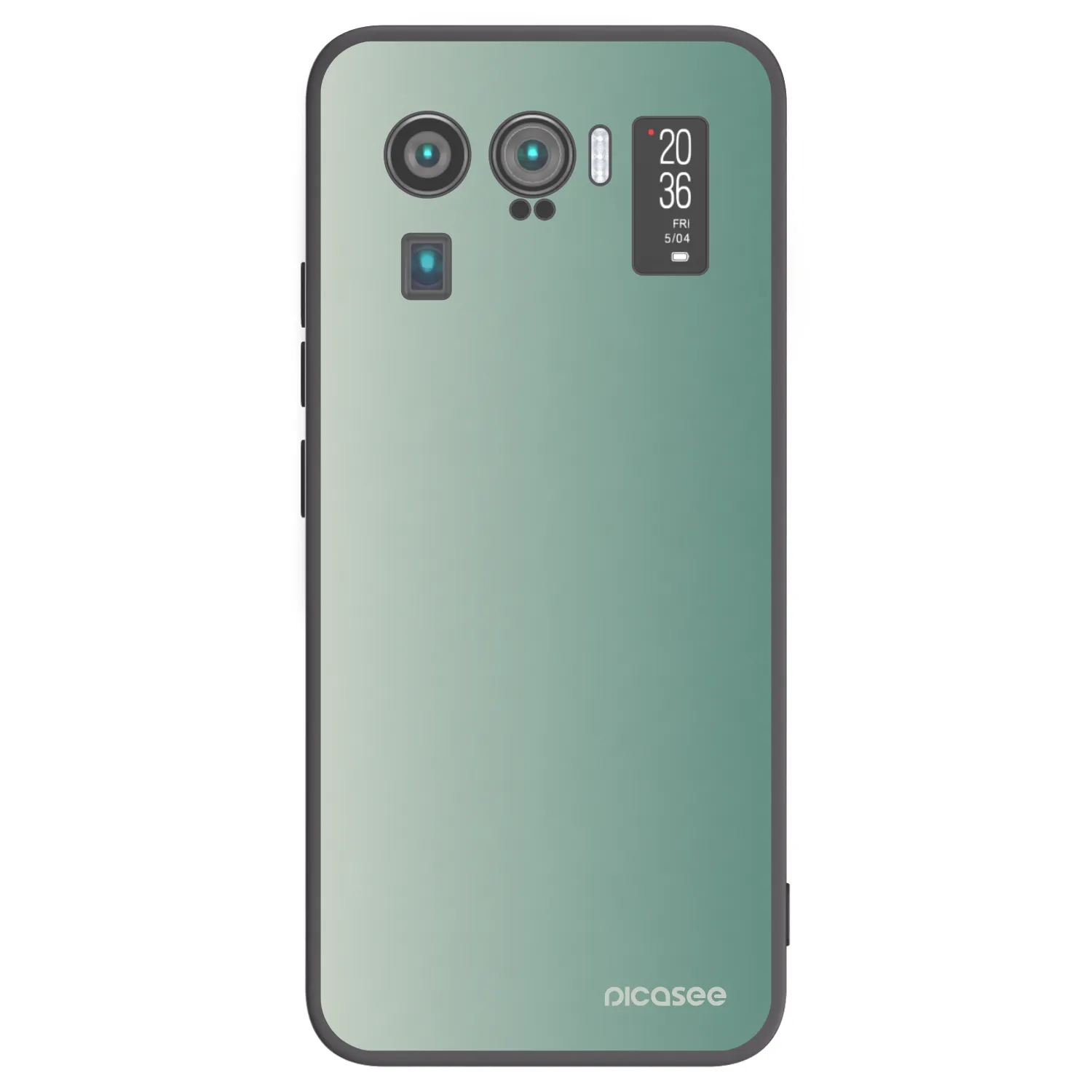 Picasee silikónový čierny obal pre Xiaomi Mi 11 Ultra - Misty Sage