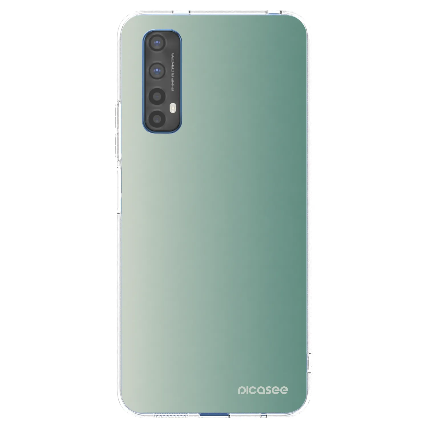 Picasee silikónový prehľadný obal pre Realme 7 - Misty Sage
