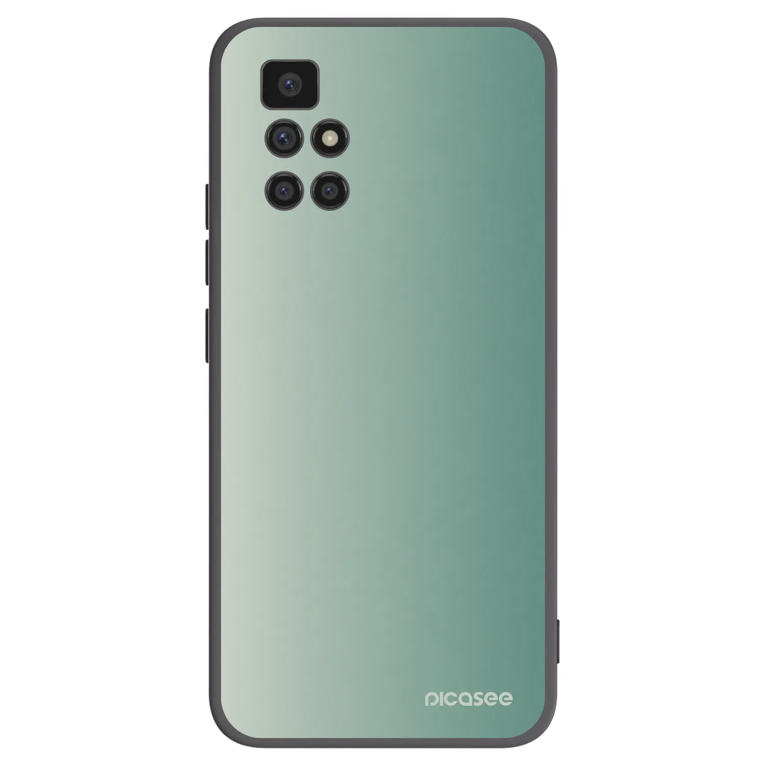 Picasee silikónový čierny obal pre Xiaomi Redmi 10 - Misty Sage