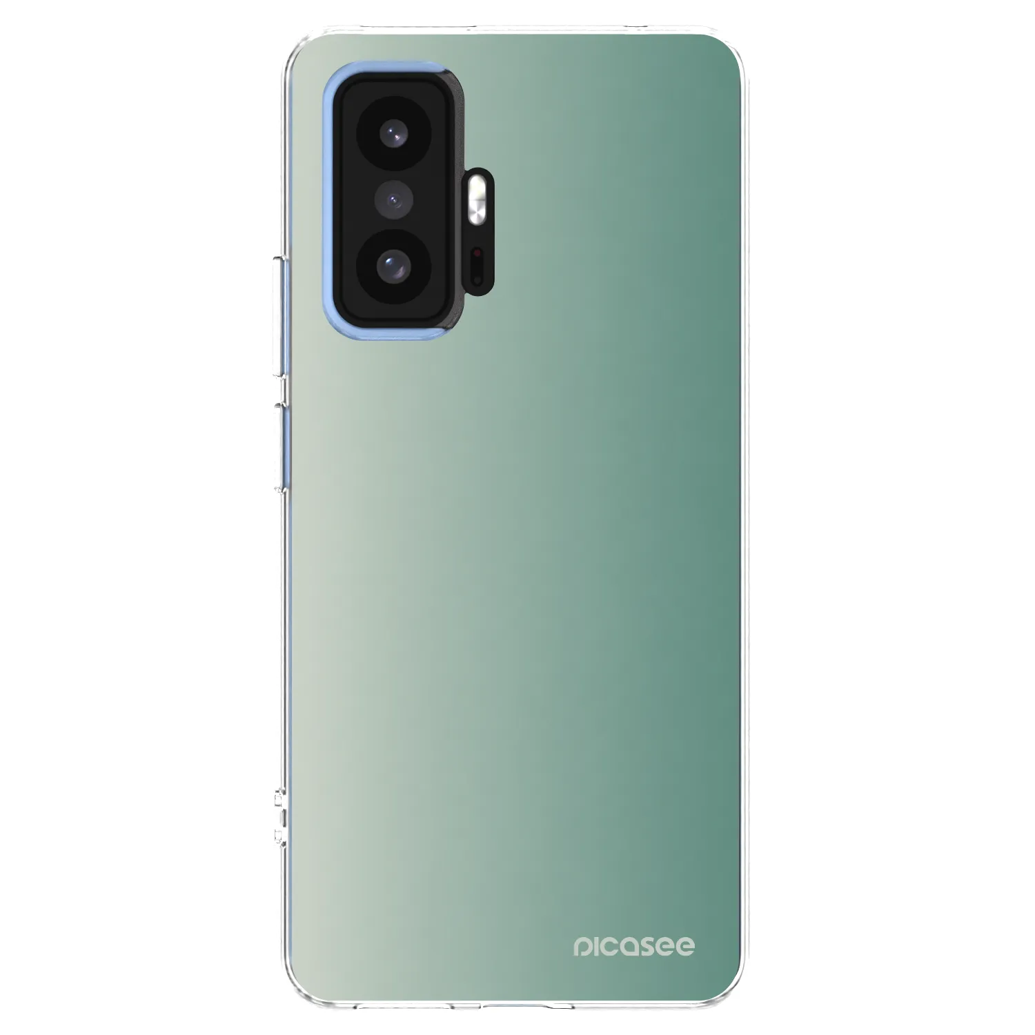 Picasee silikónový prehľadný obal pre Xiaomi 11T Pro - Misty Sage
