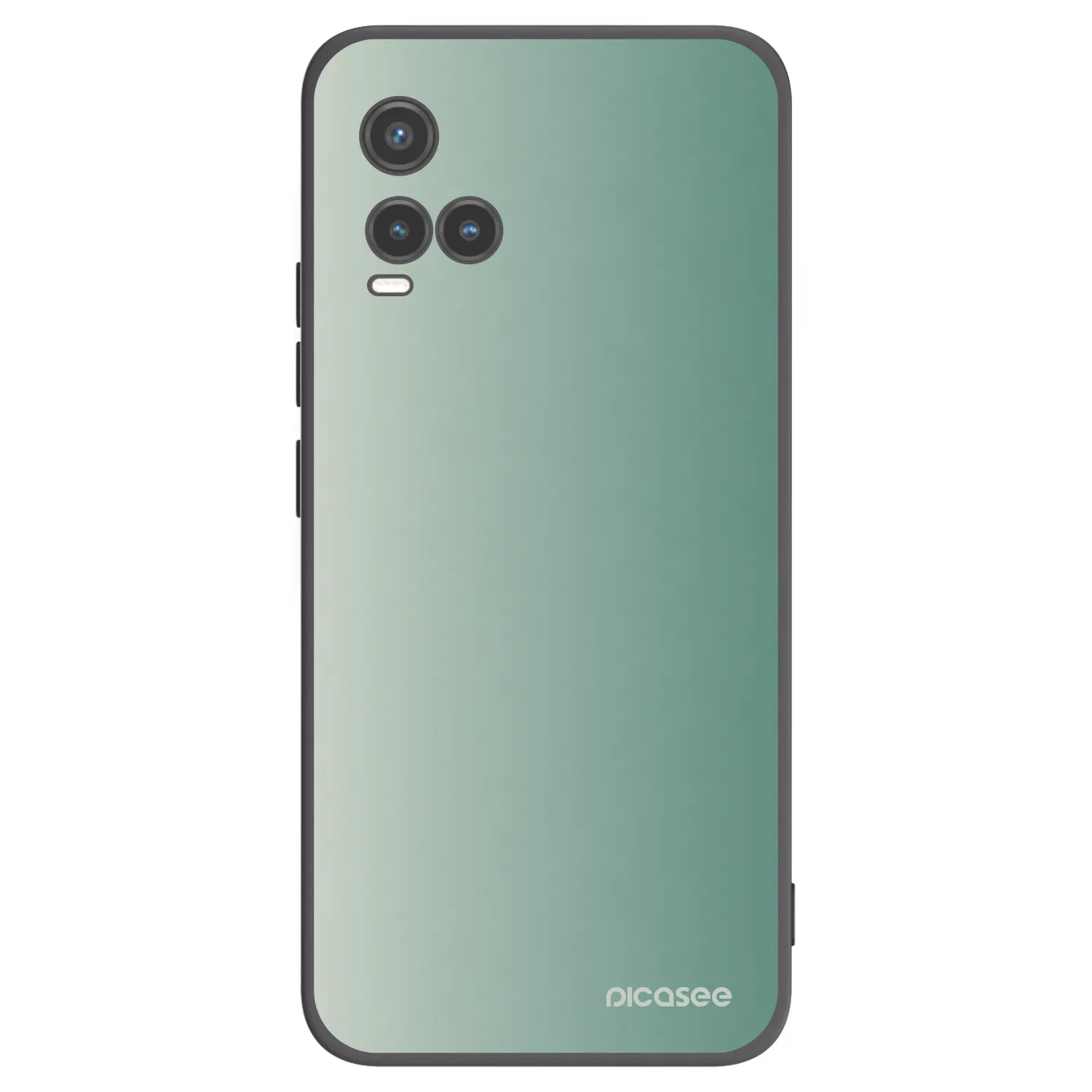 Picasee silikónový čierny obal pre Vivo Y33s - Misty Sage